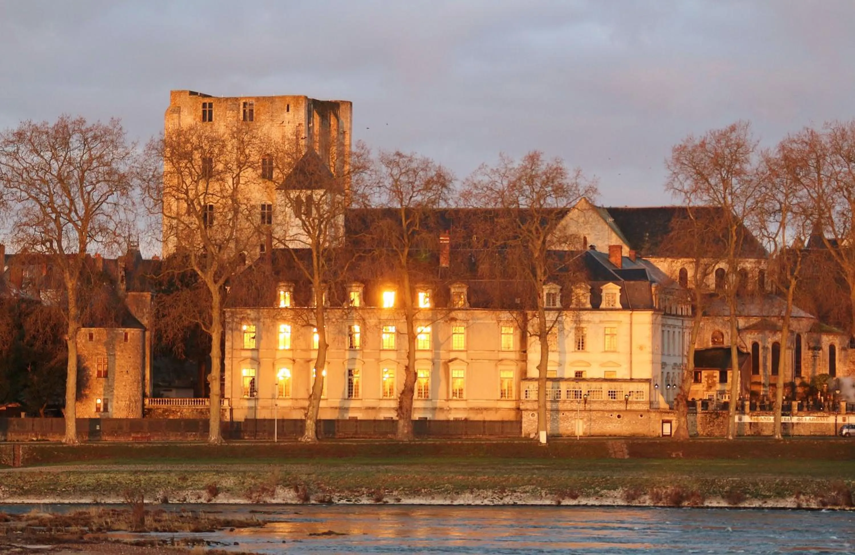 River view in Grand Hôtel de l'Abbaye