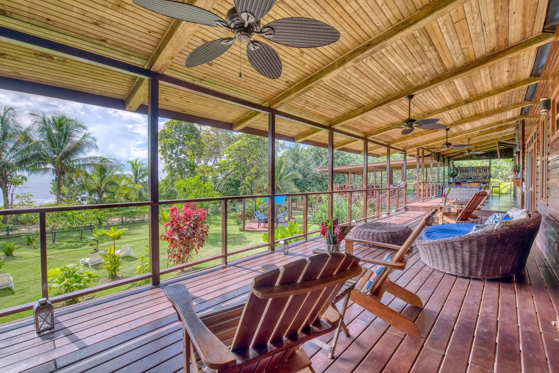 Patio in Oasis Bluff Beach