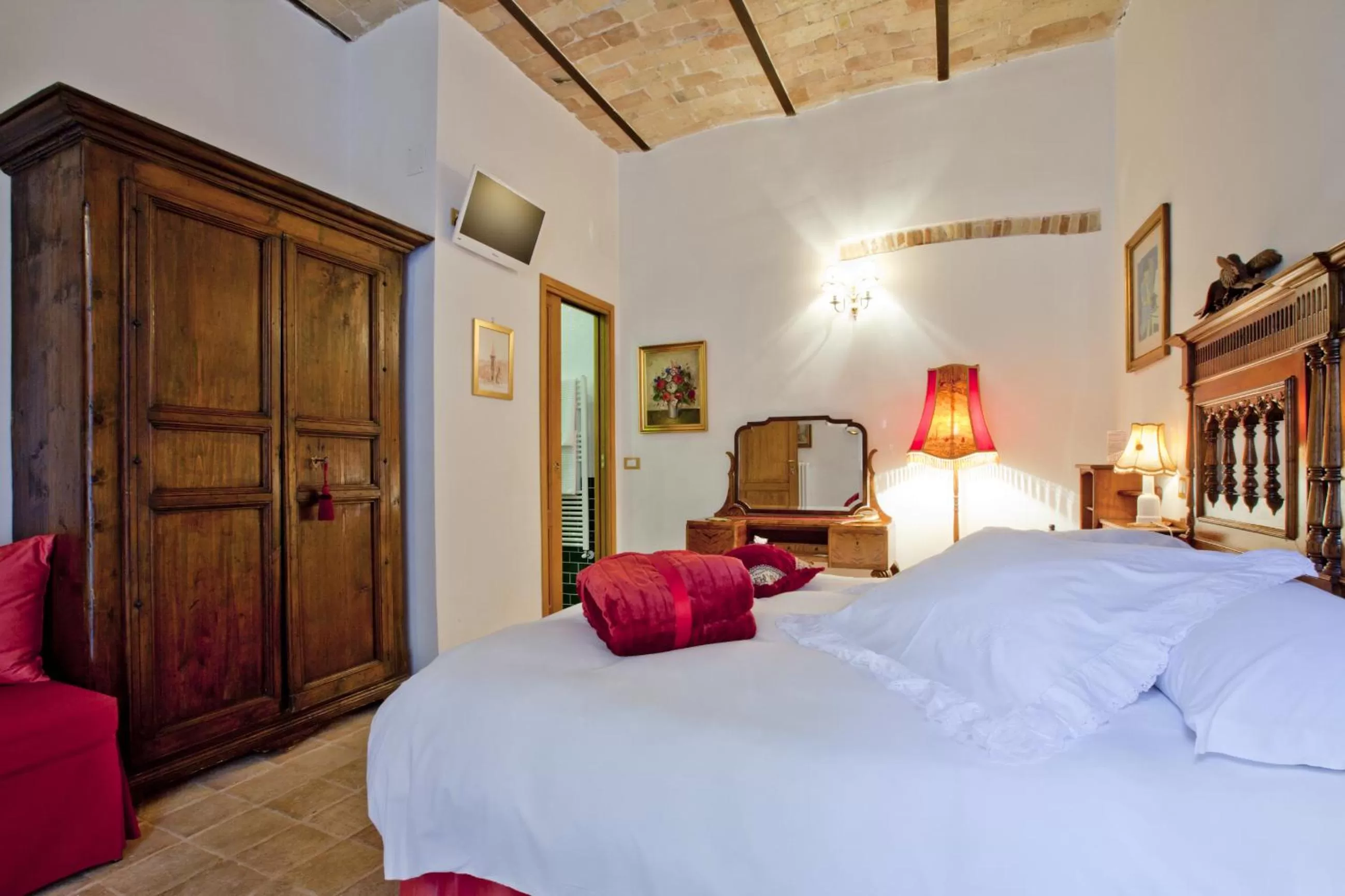 Bedroom, Bed in B&B Il Marchese Del Grillo