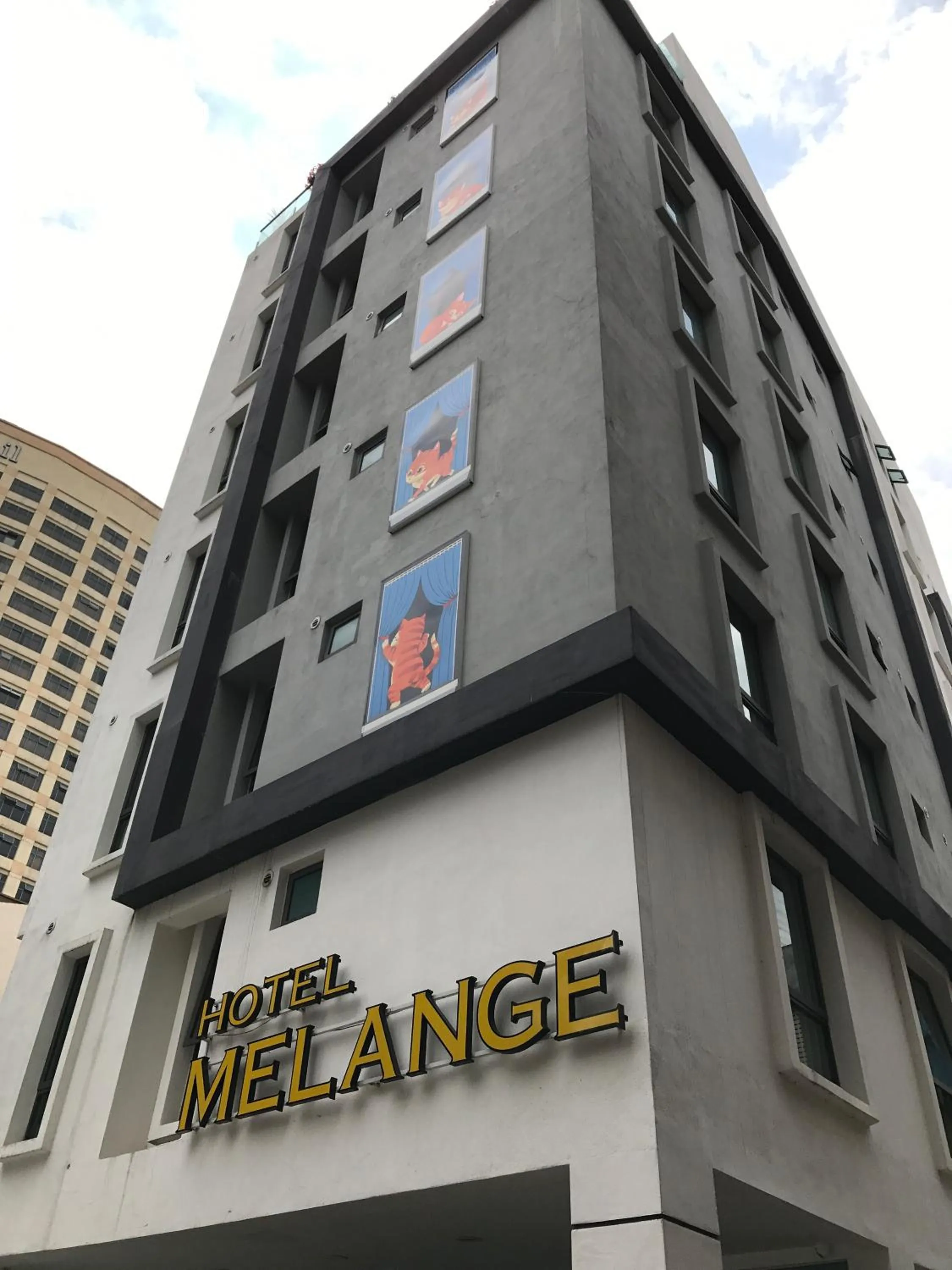 Property building in Melange Boutique Hotel Bukit Bintang
