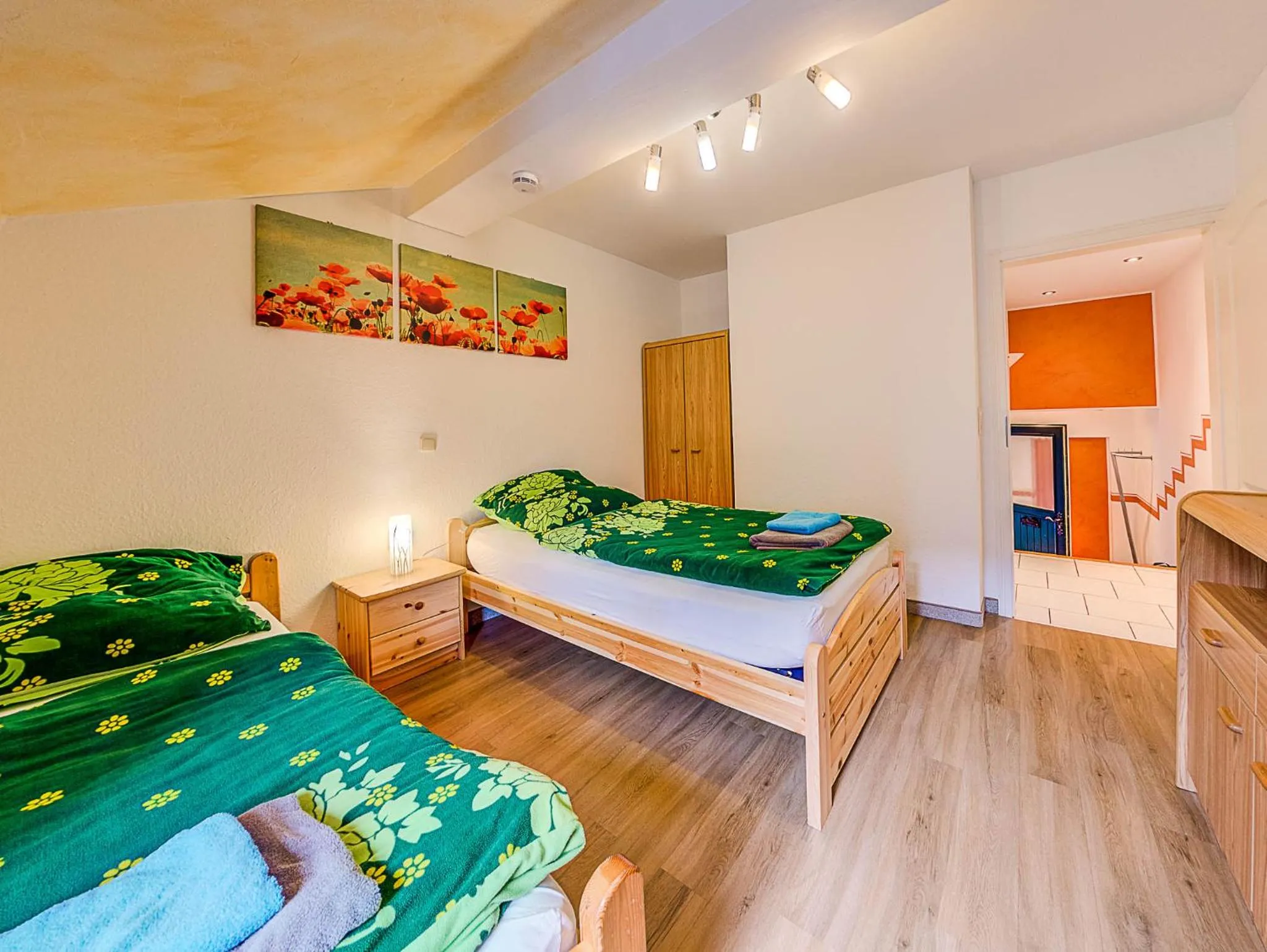 Bedroom, Bed in Gästehaus Eschbach