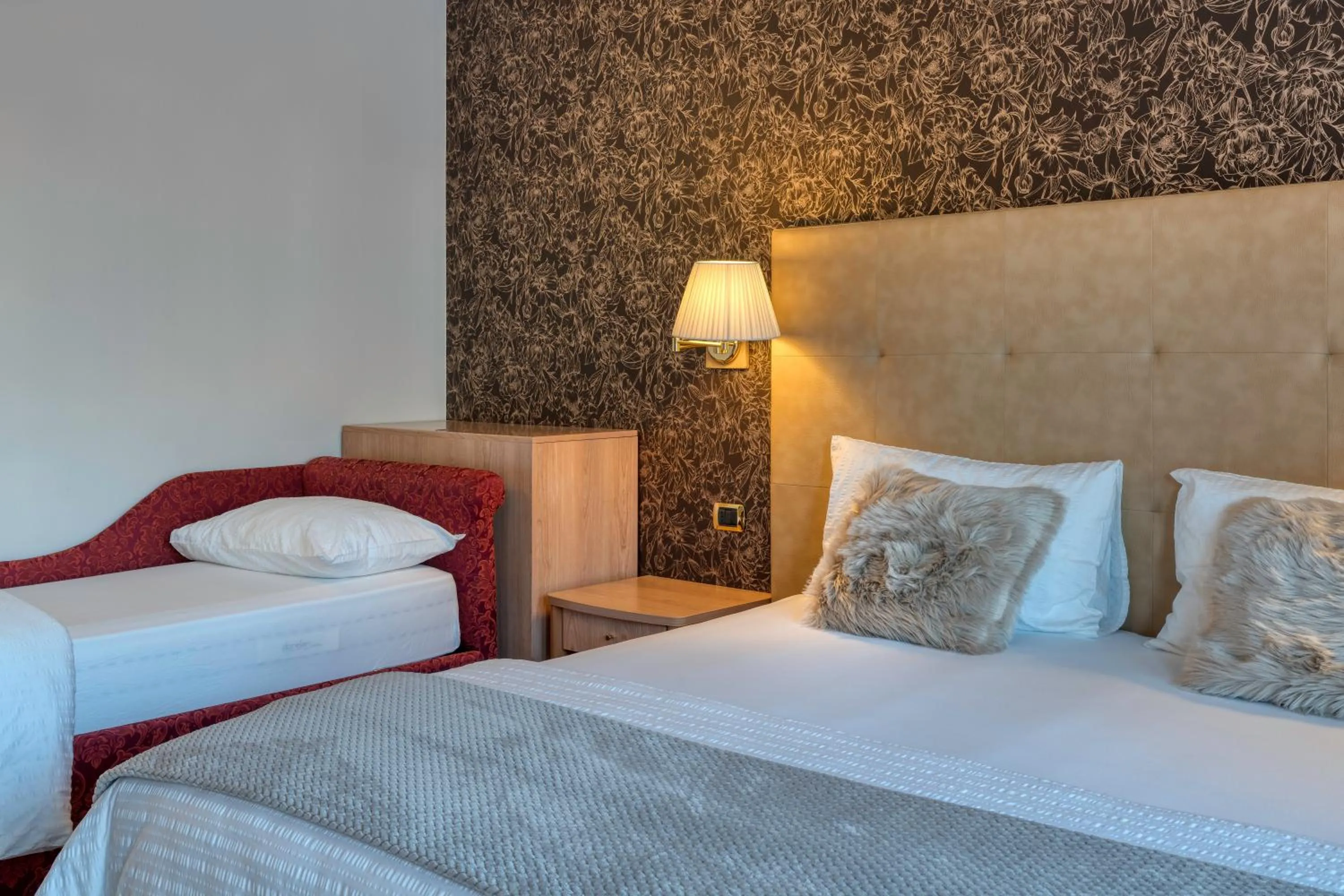 Bed in Hotel Sporting Trento