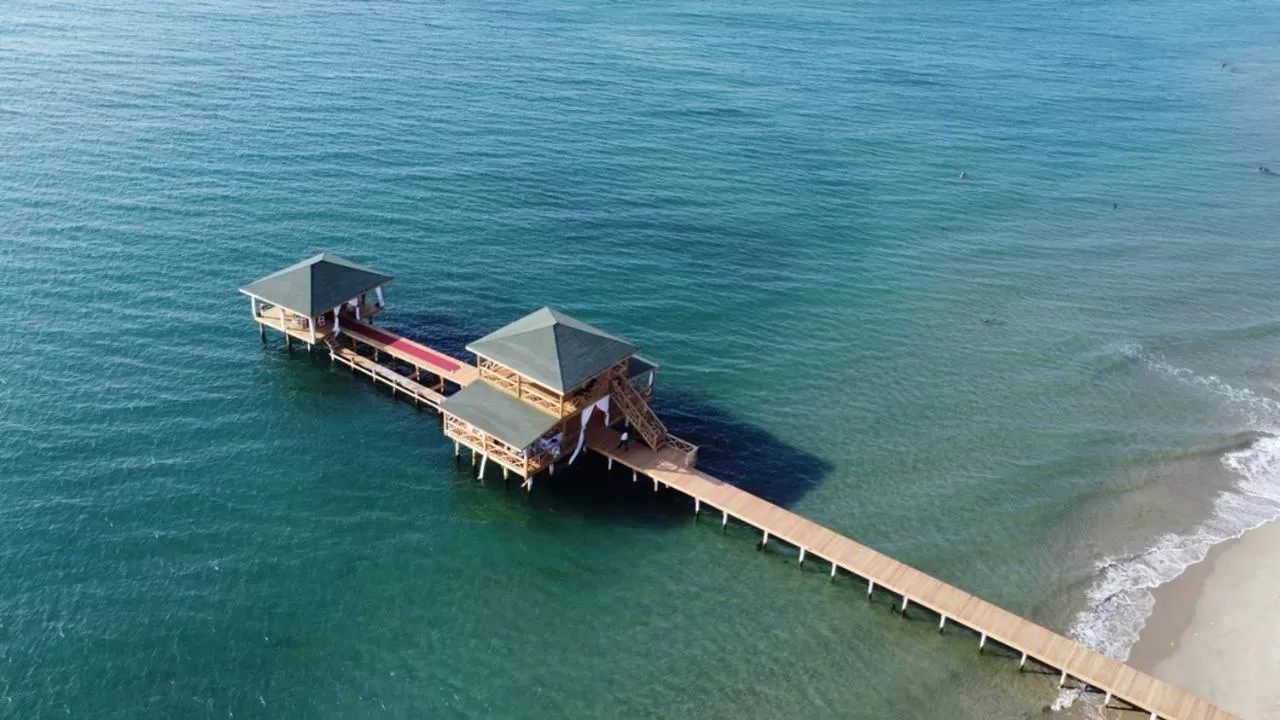 Bird's-eye View in La Ensenada Beach Resort