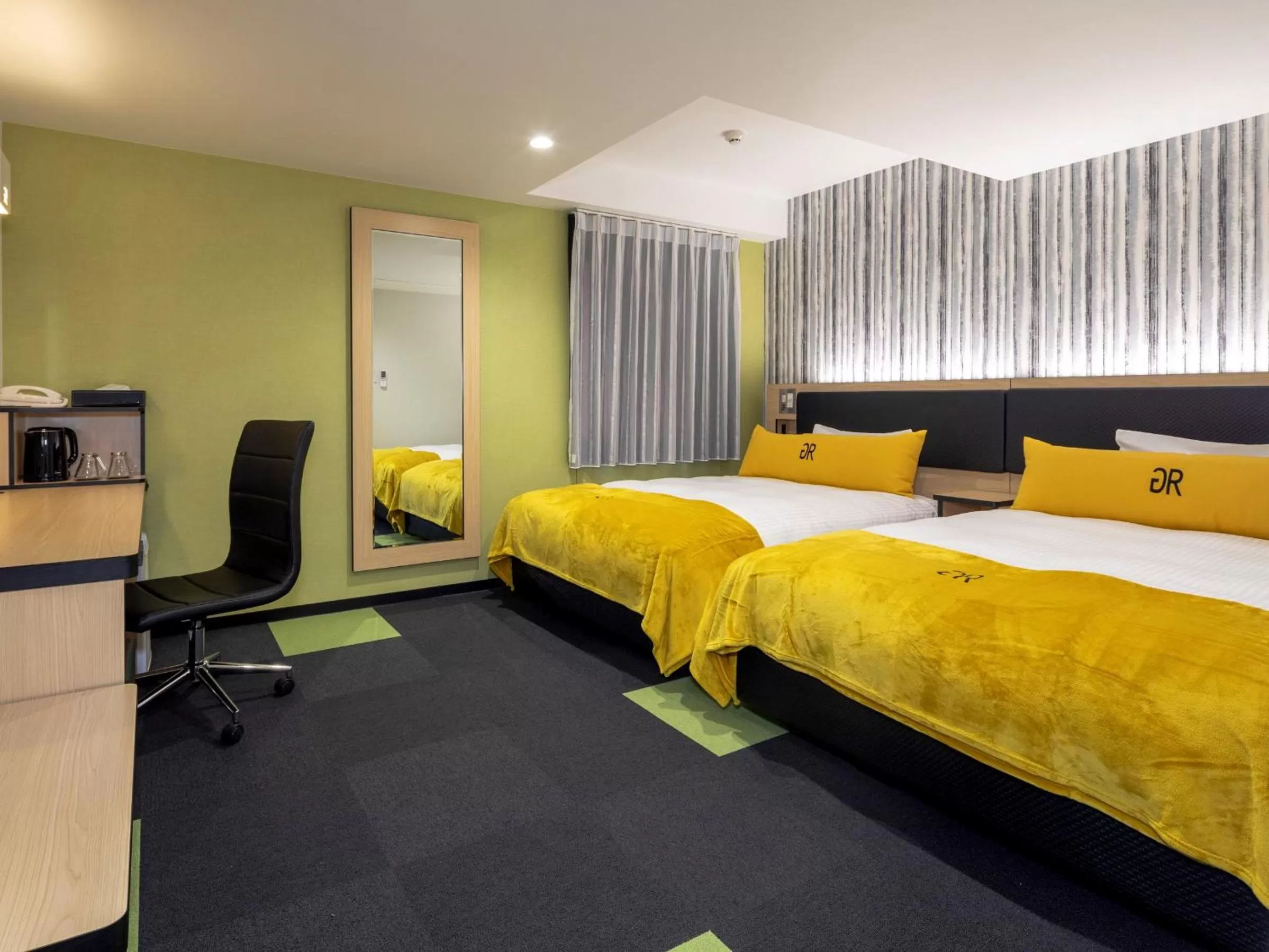 Photo of the whole room, Bed in Green Rich Hotel Kurashiki Ekimae (Artificial hot spring Futamata Yunohana)