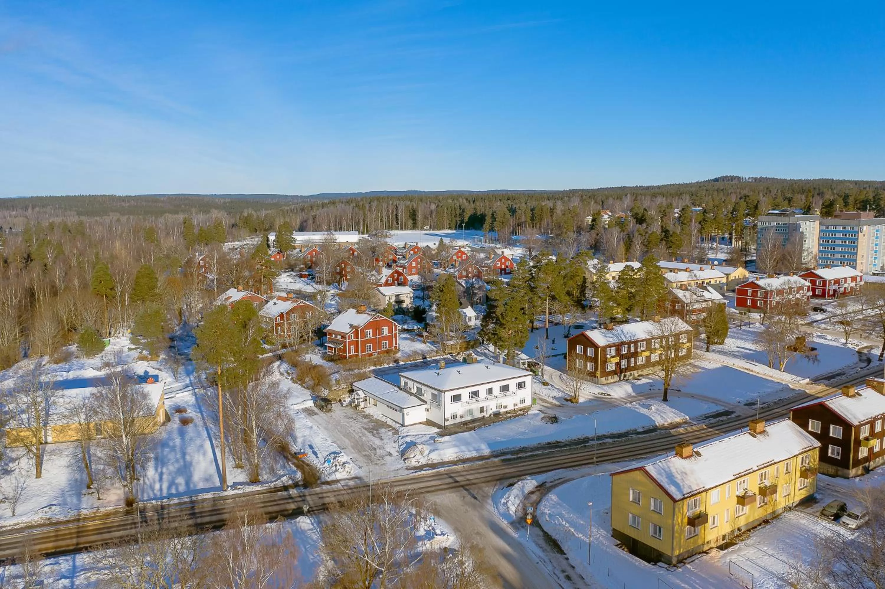 Winter in Fagersta Wärdshuset C. Dickens