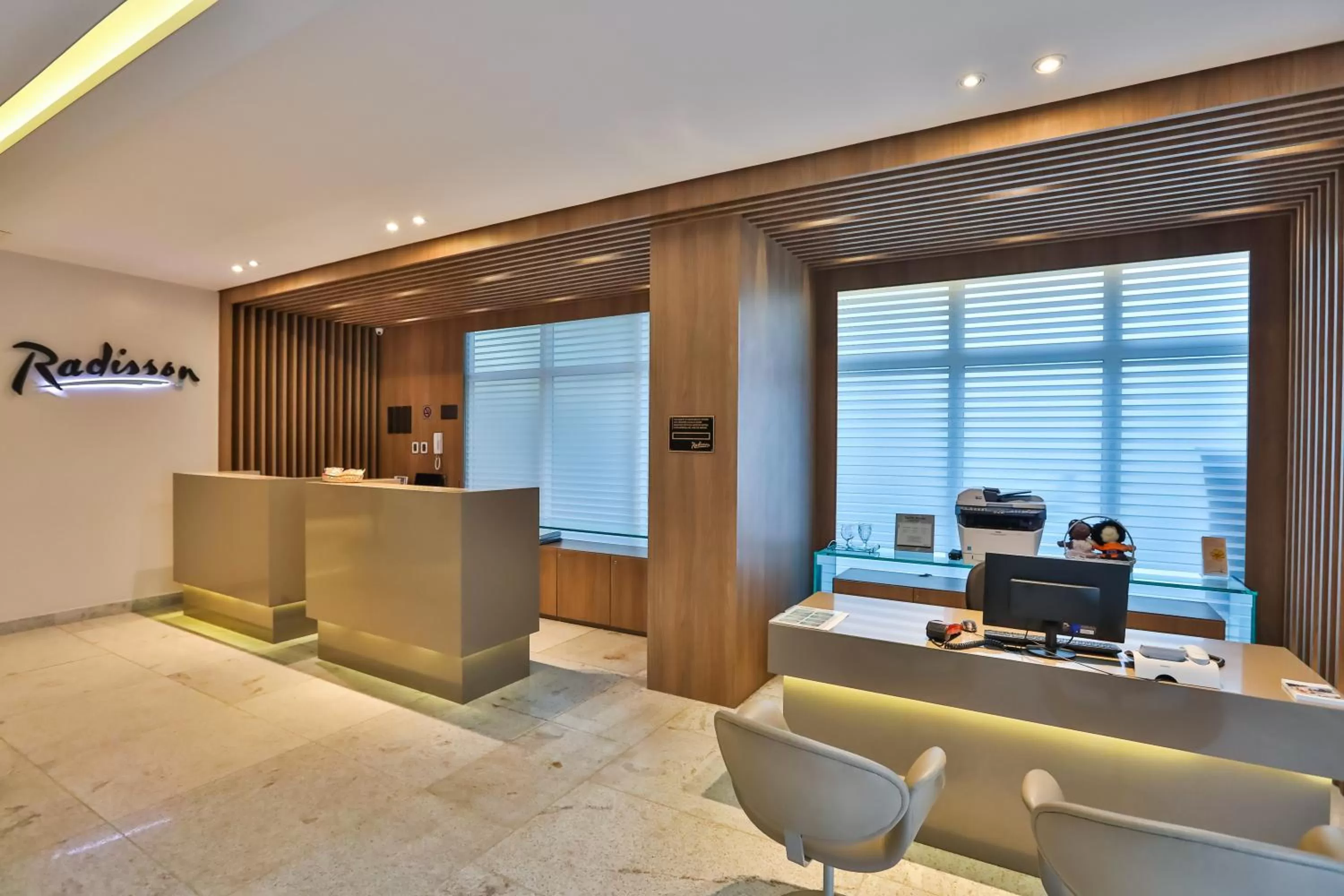Lobby or reception in Radisson Recife