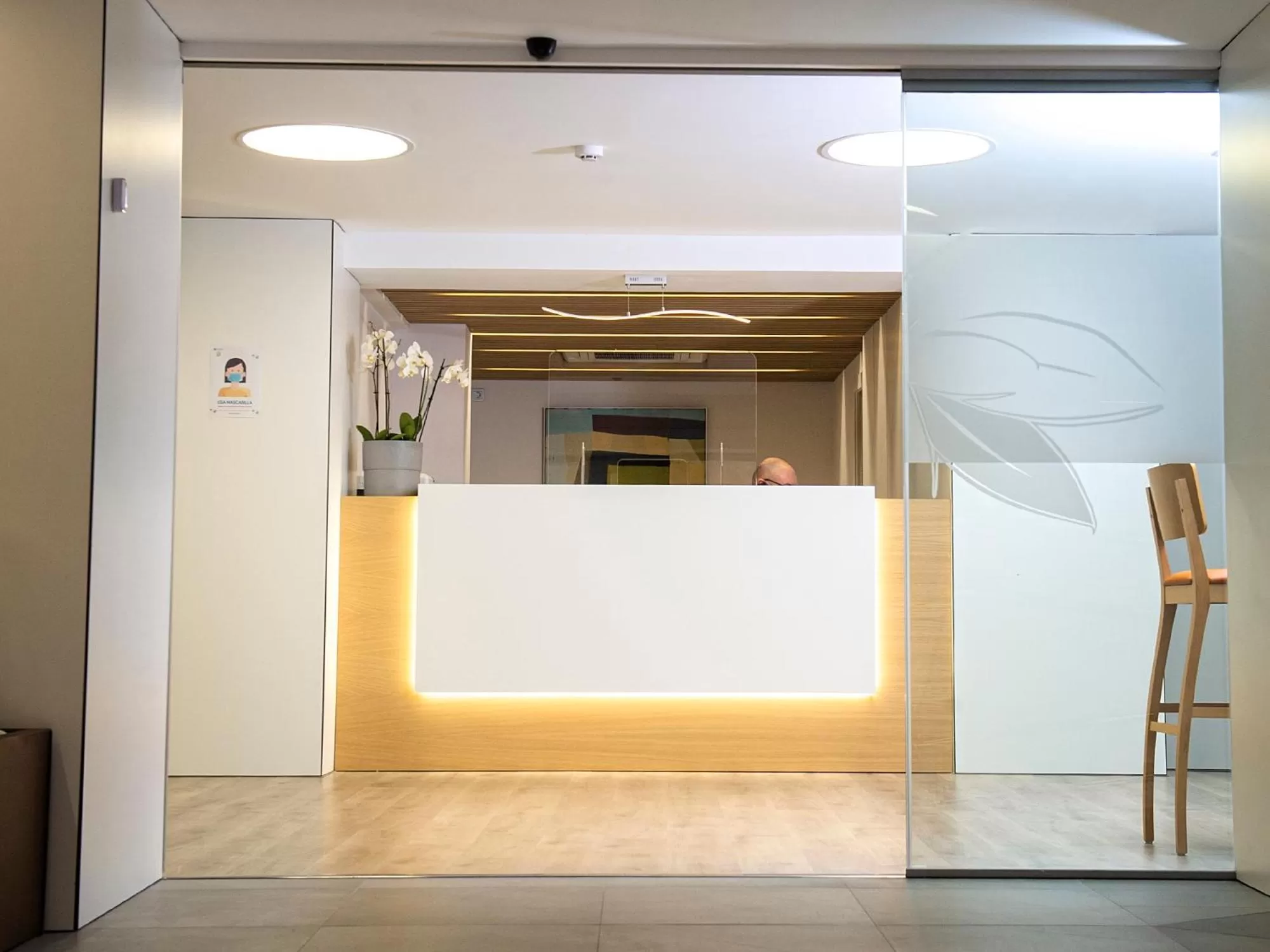 Lobby or reception in Hotel Azahar