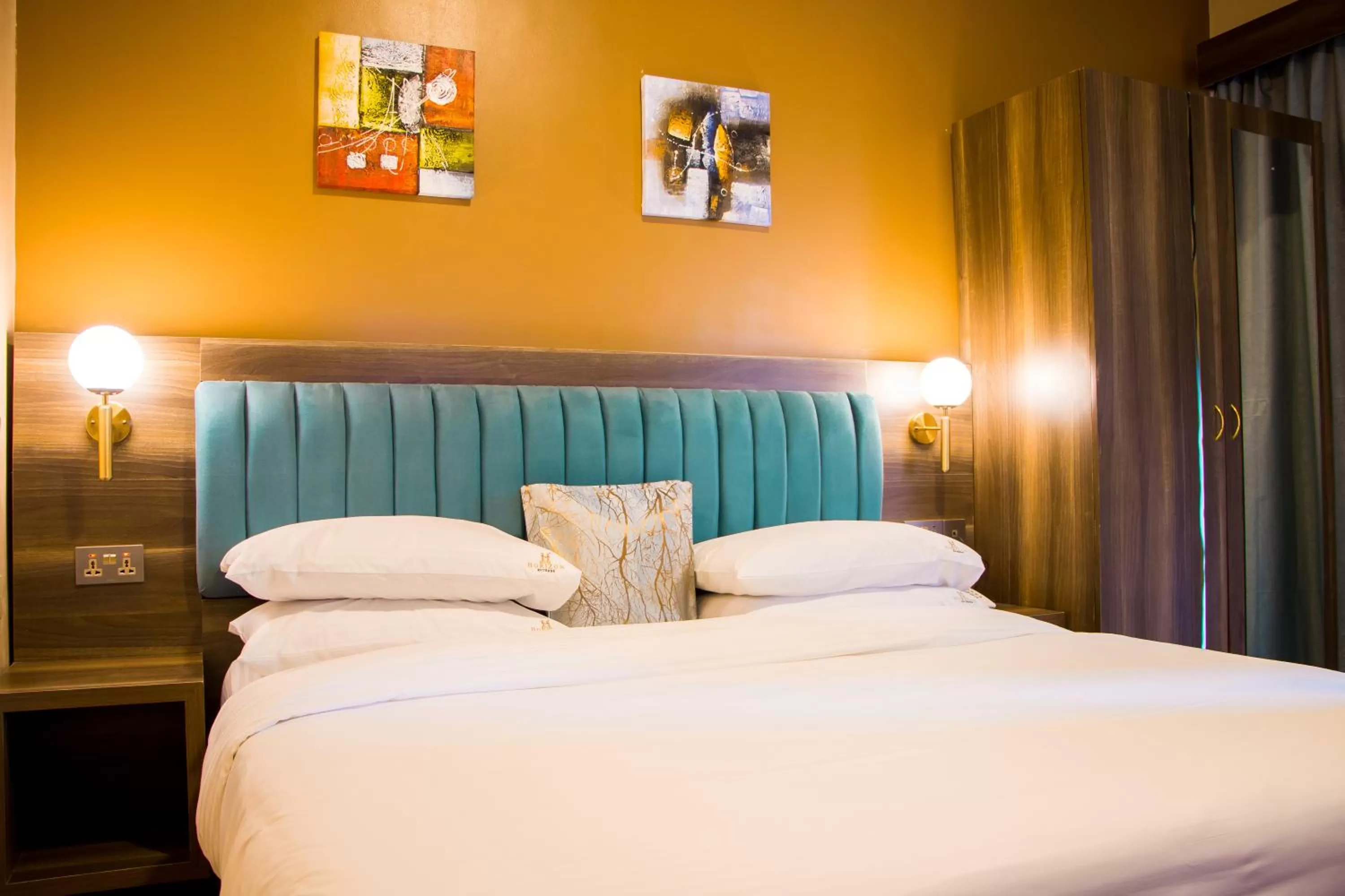 Bedroom, Bed in Hotel Horizon Entebbe