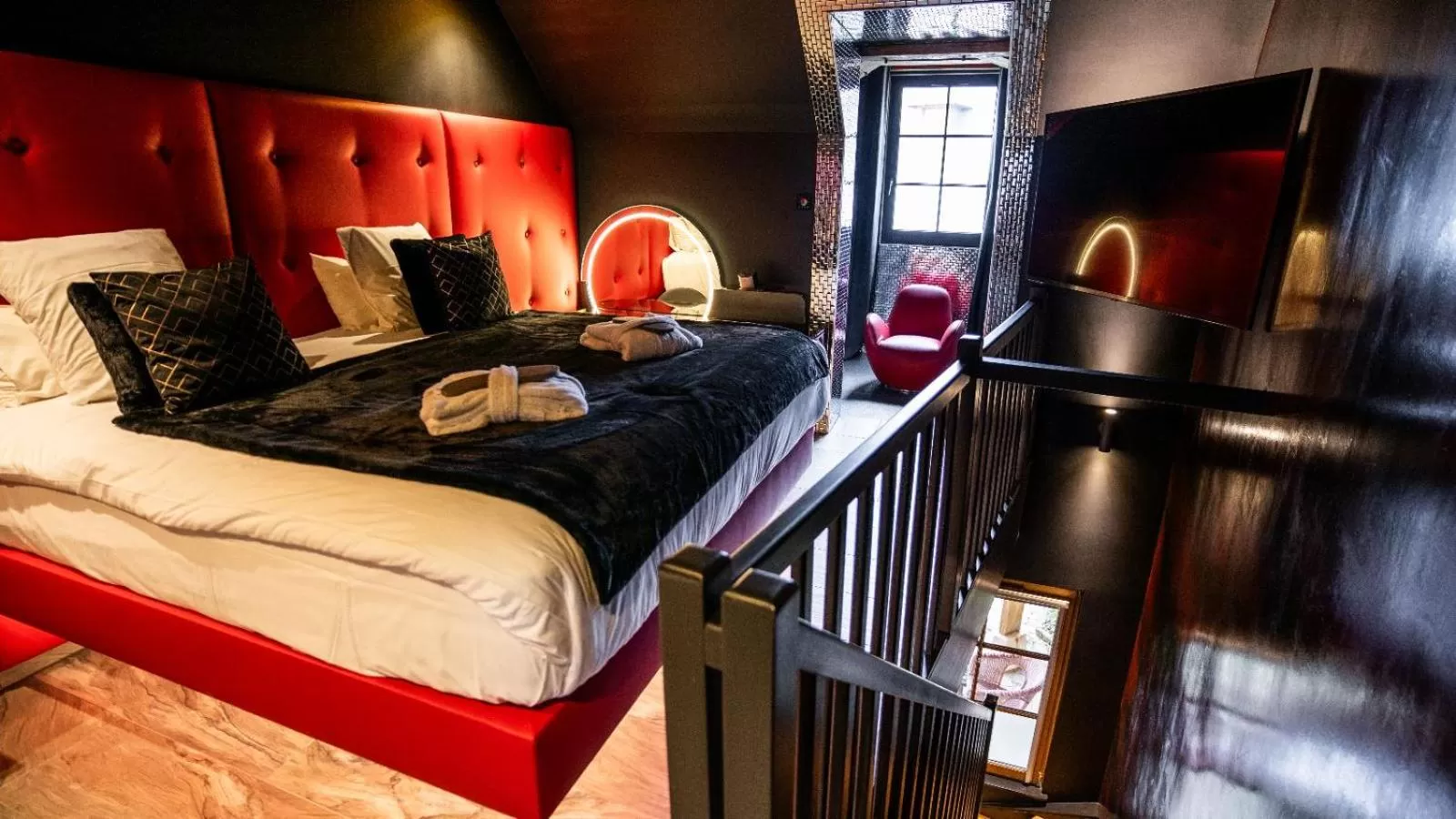 Bed in Hotel et Spa Le Lion d'Or