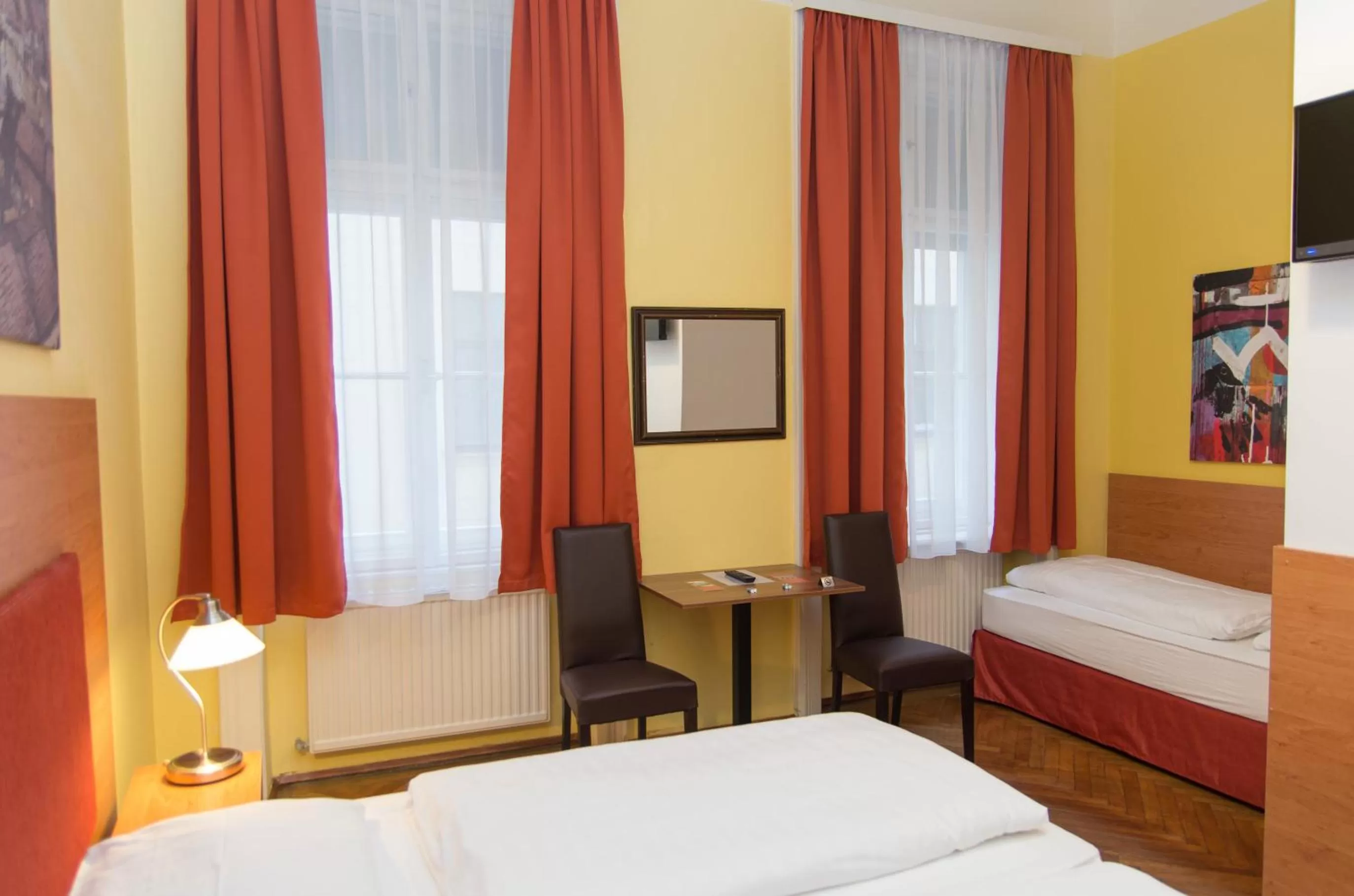 Photo of the whole room, Bed in Pension Lehrerhaus