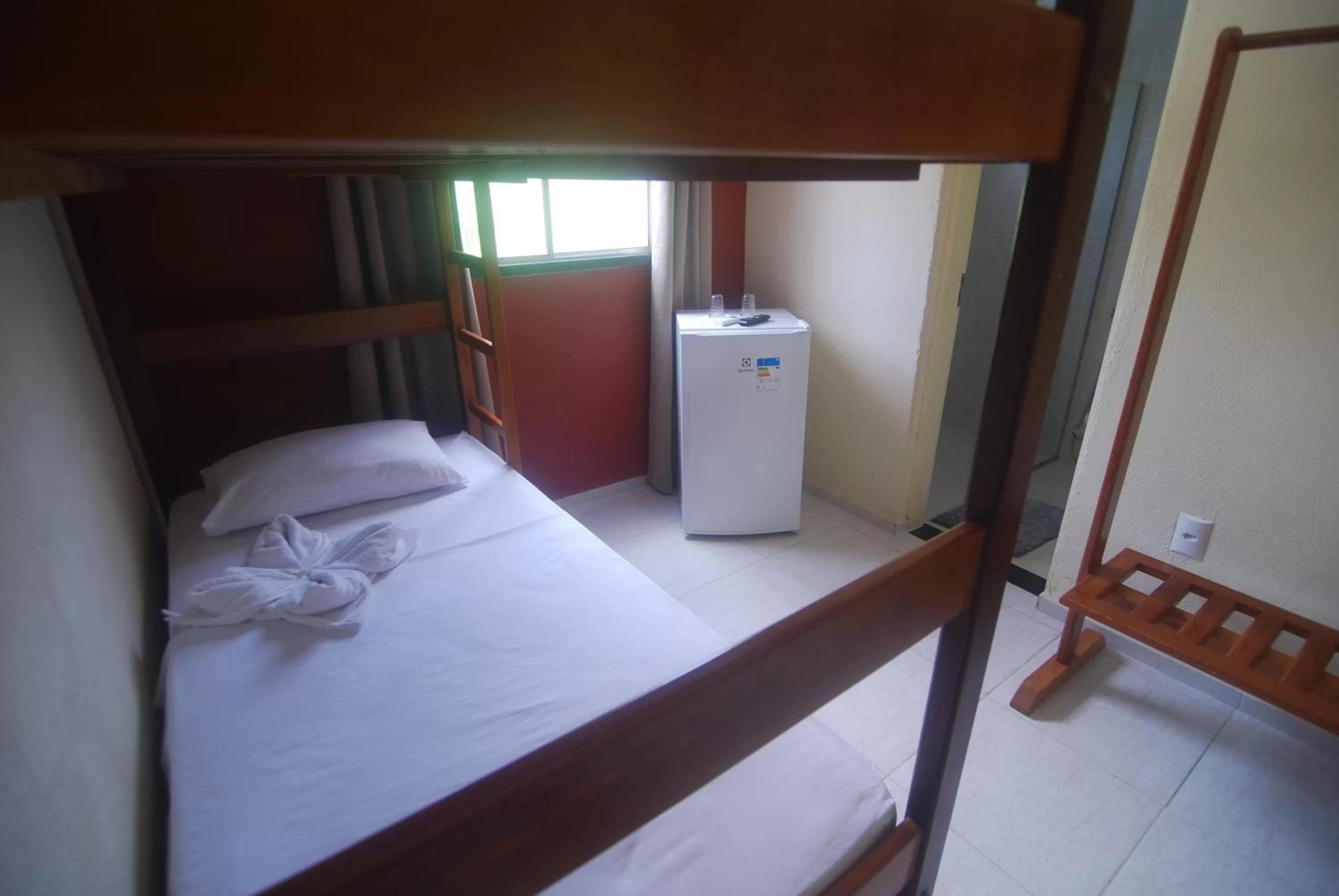 Bed in Refúgio Pousada Fortaleza