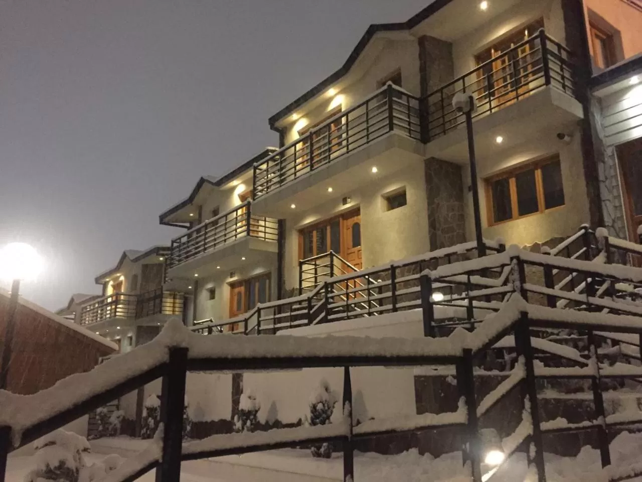 Property building, Winter in Balcones del Beagle Apart