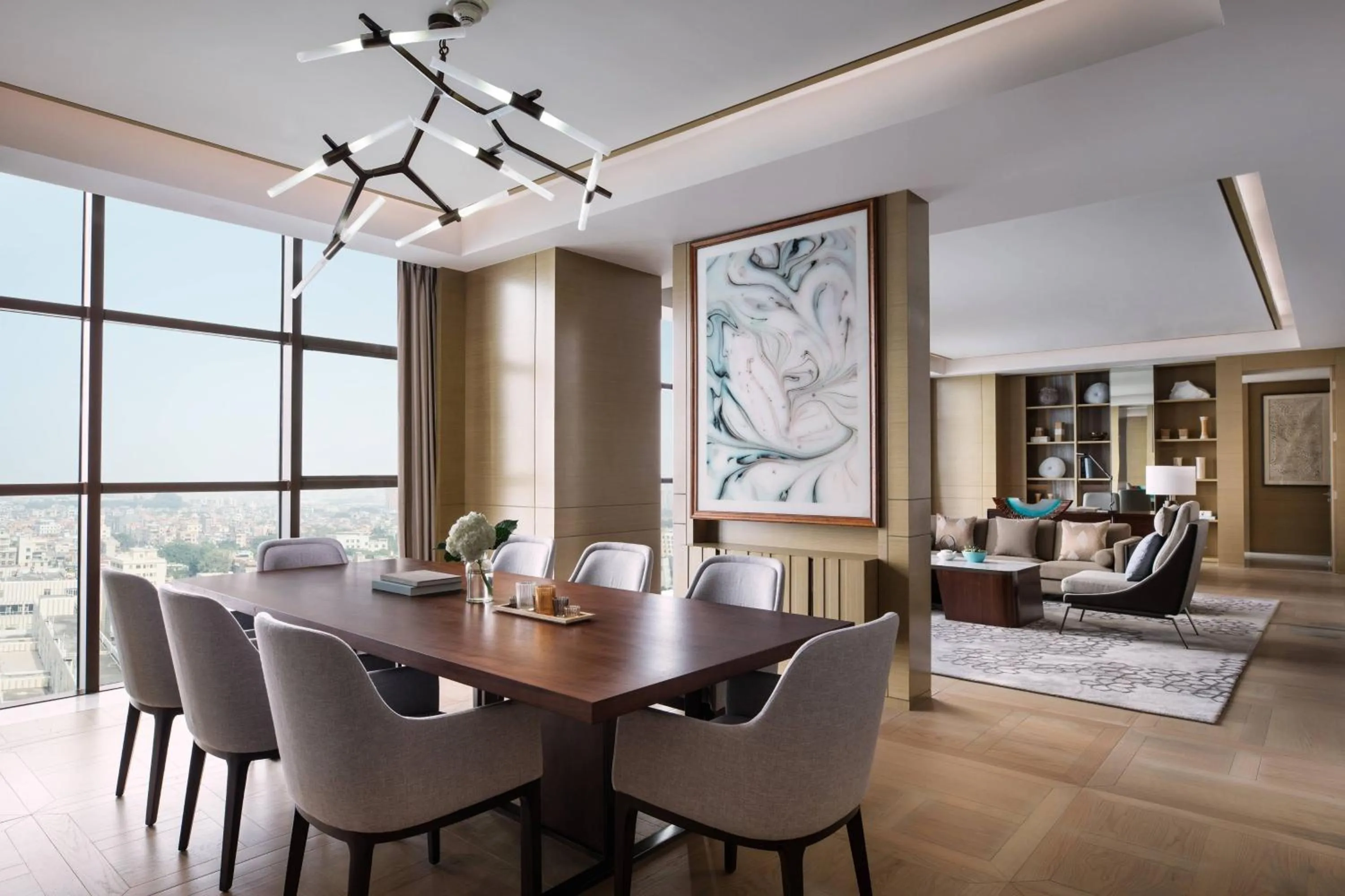 Living room in Courtyard by Marriott Shunde Longjiang