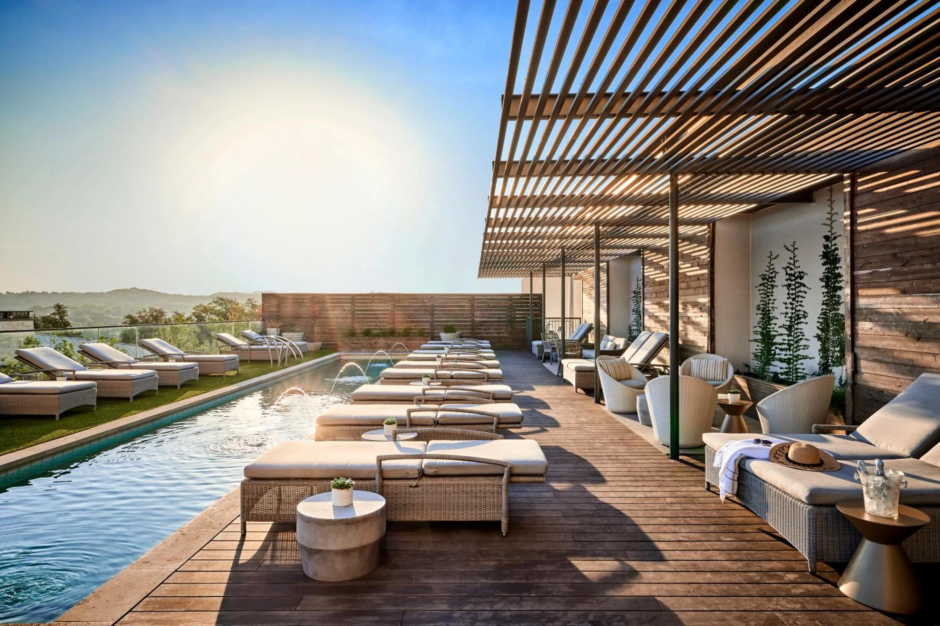 Swimming pool in Omni Barton Creek Resort and Spa Austin