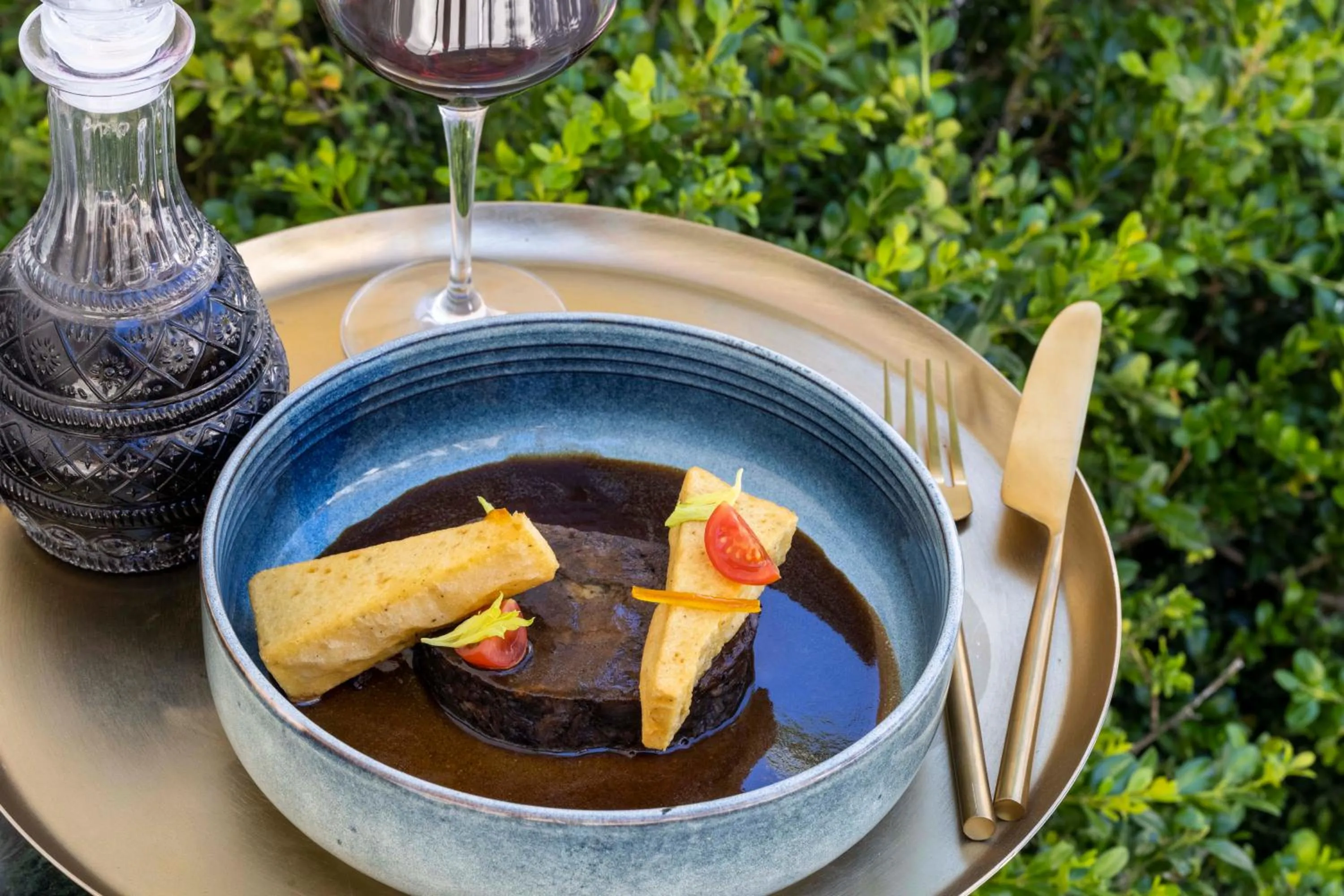 Food close-up in Le Mas du Terme