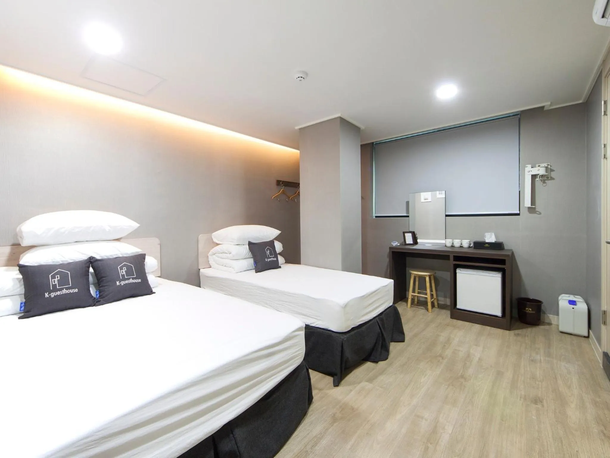 Bed in K-Grand Hostel Gangnam1