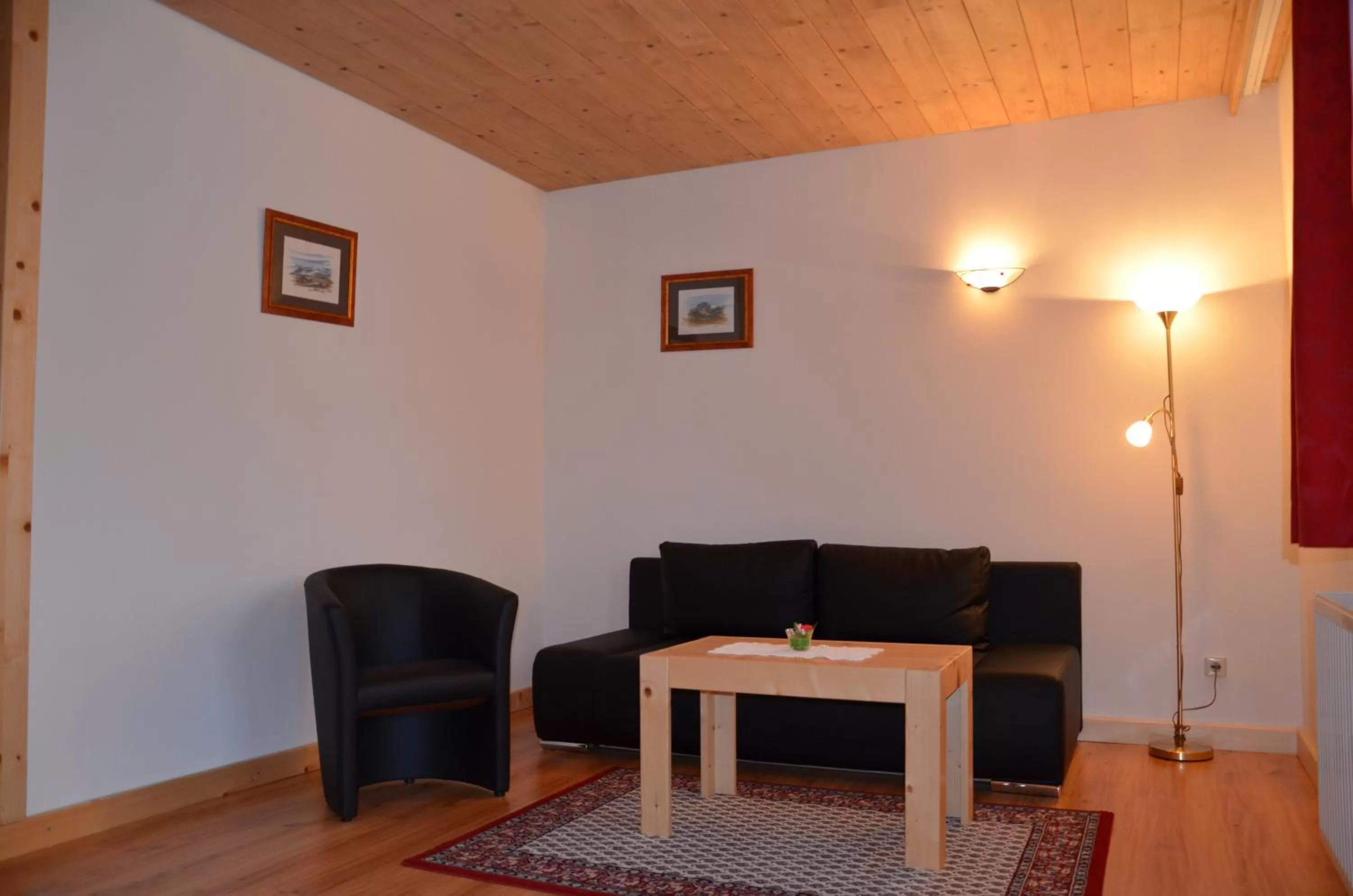 Living room in Pension zum Schreiner