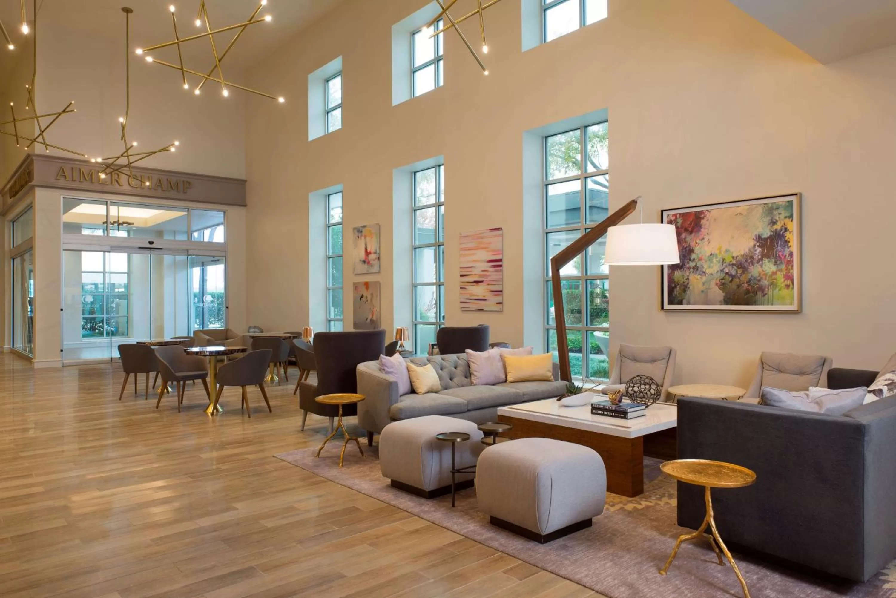 Lobby or reception in DoubleTree by Hilton Hotel Dallas - Love Field