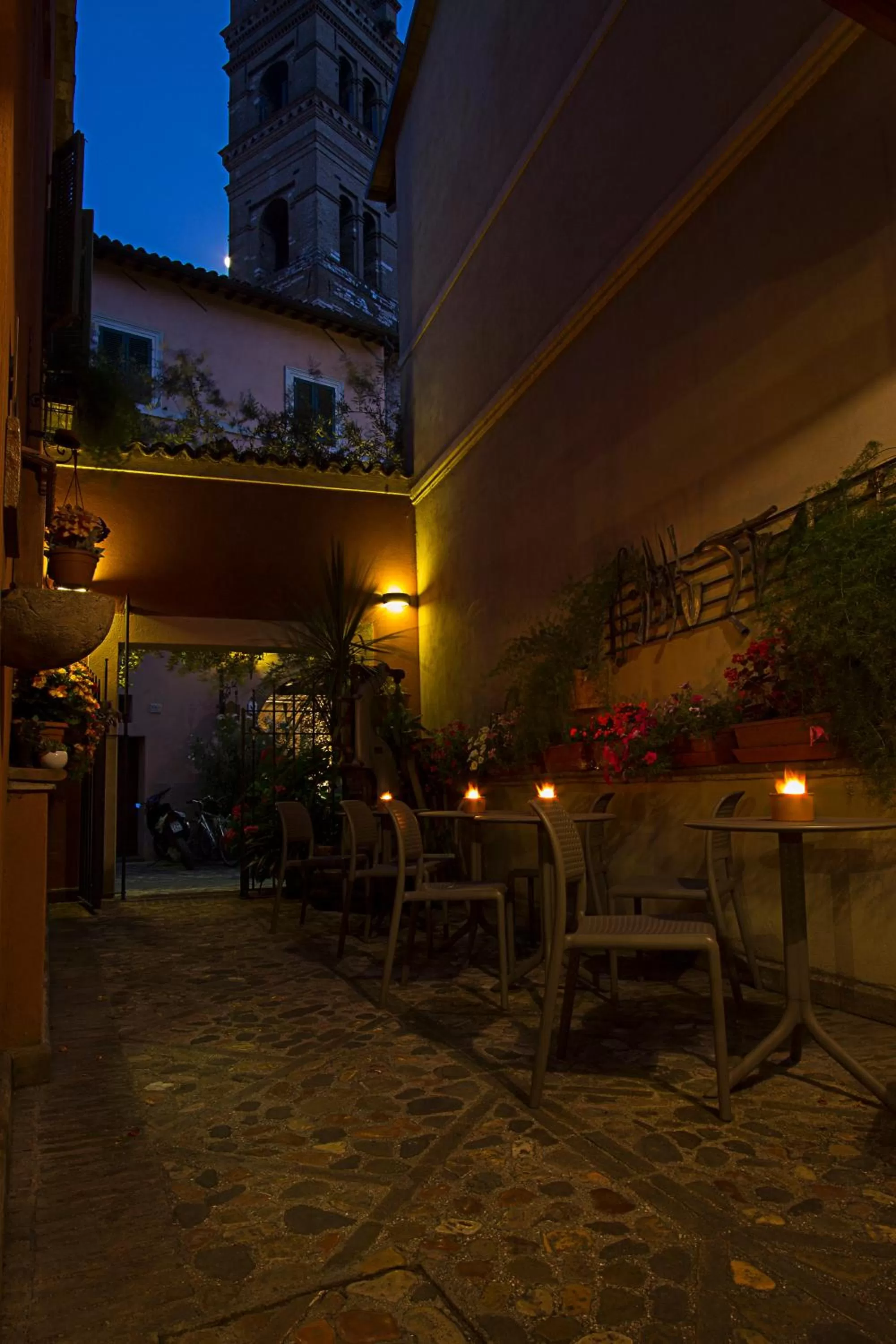 Garden in Hotel Le Mura