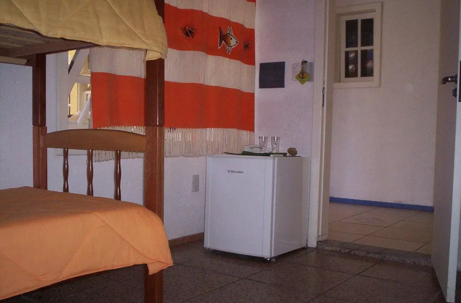 Quadruple Room with 1 Double Bed and Bunk Bed in Pousada Âncora Quadruple Room with 1 Double Bed and Bunk Bed in Pousada Âncora