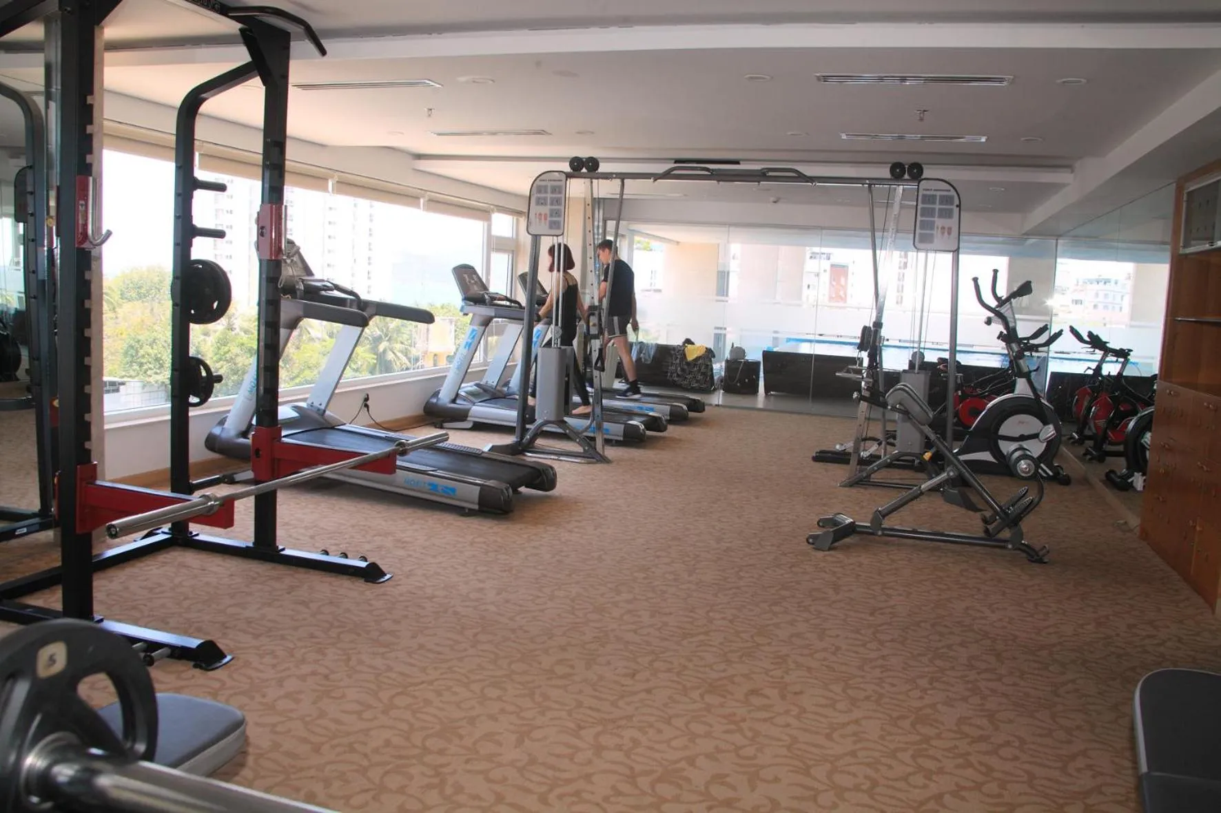 Fitness centre/facilities in Dendro Gold Hotel