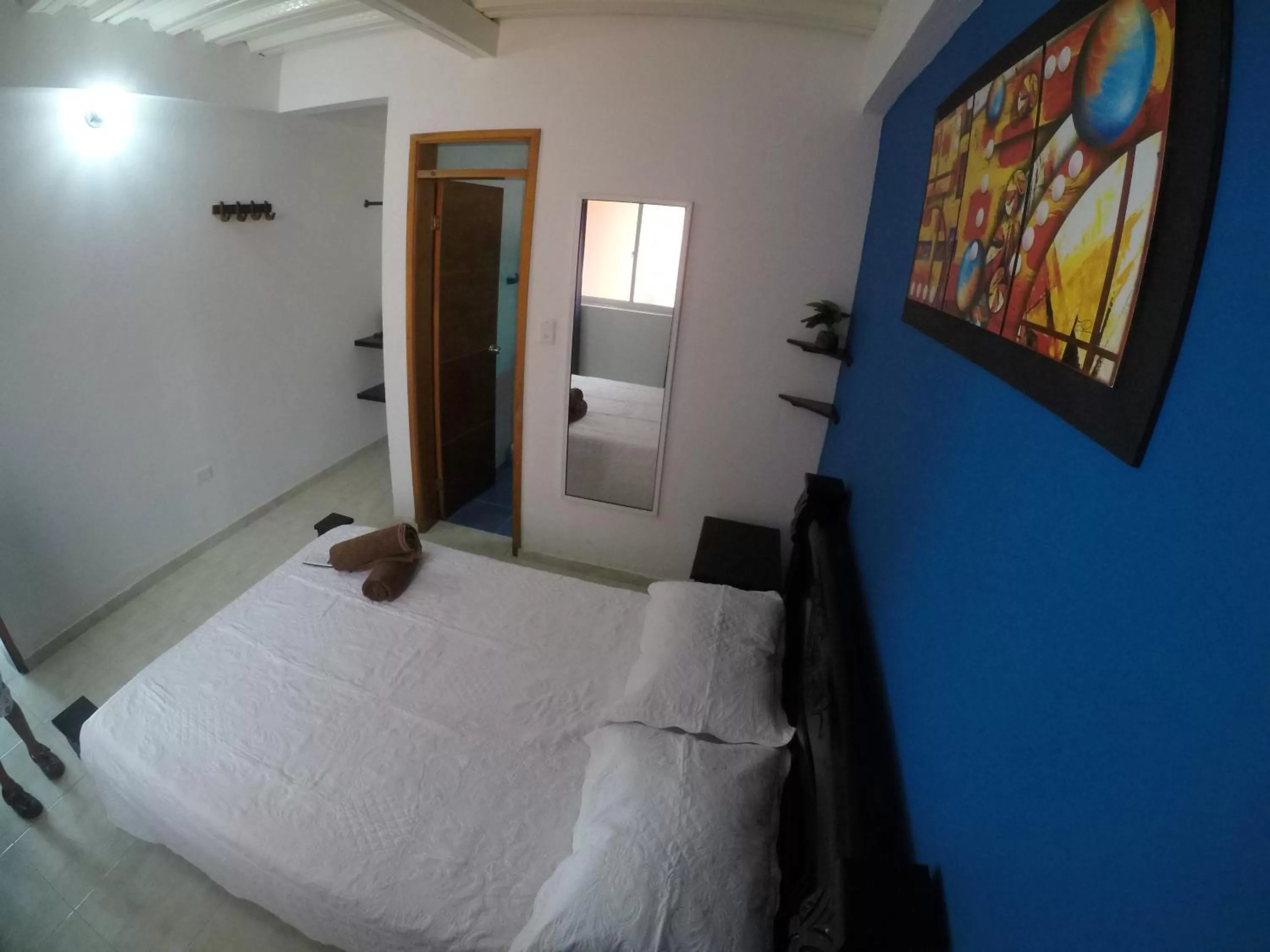 Bed in Apartamento Miss Brigida