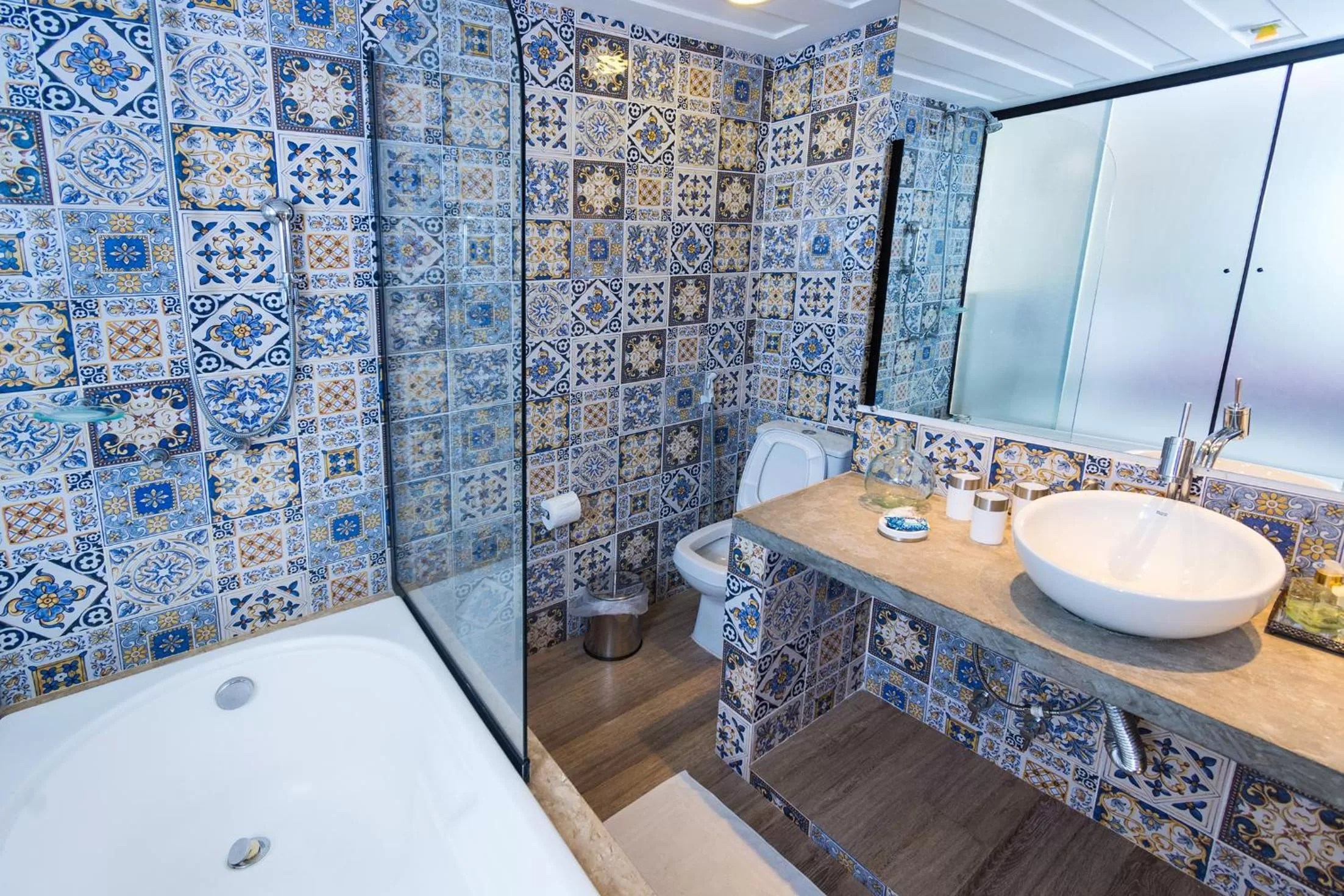 Bathroom in Vila Bela-Emília