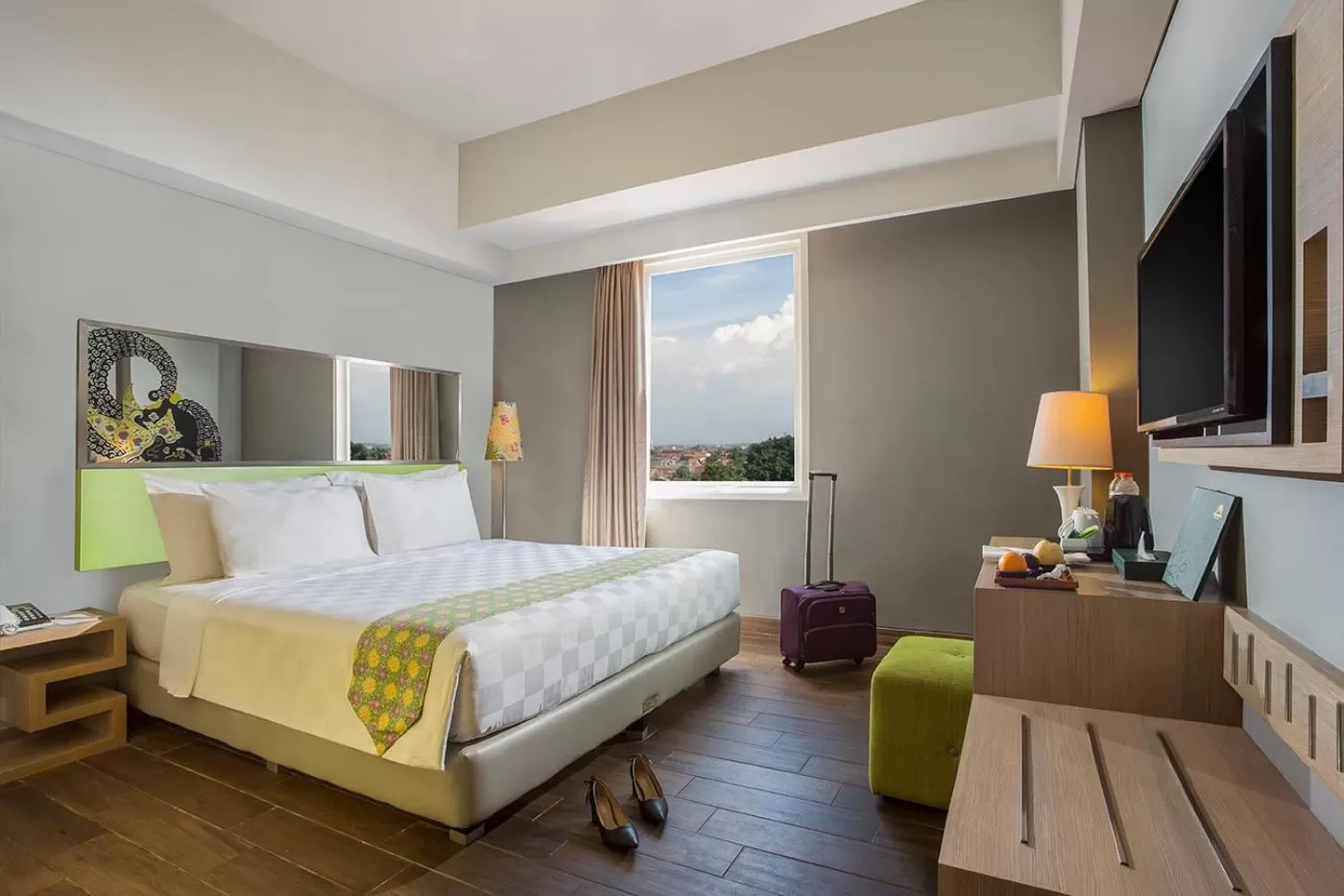 Bed in Khas Hotel Pekalongan