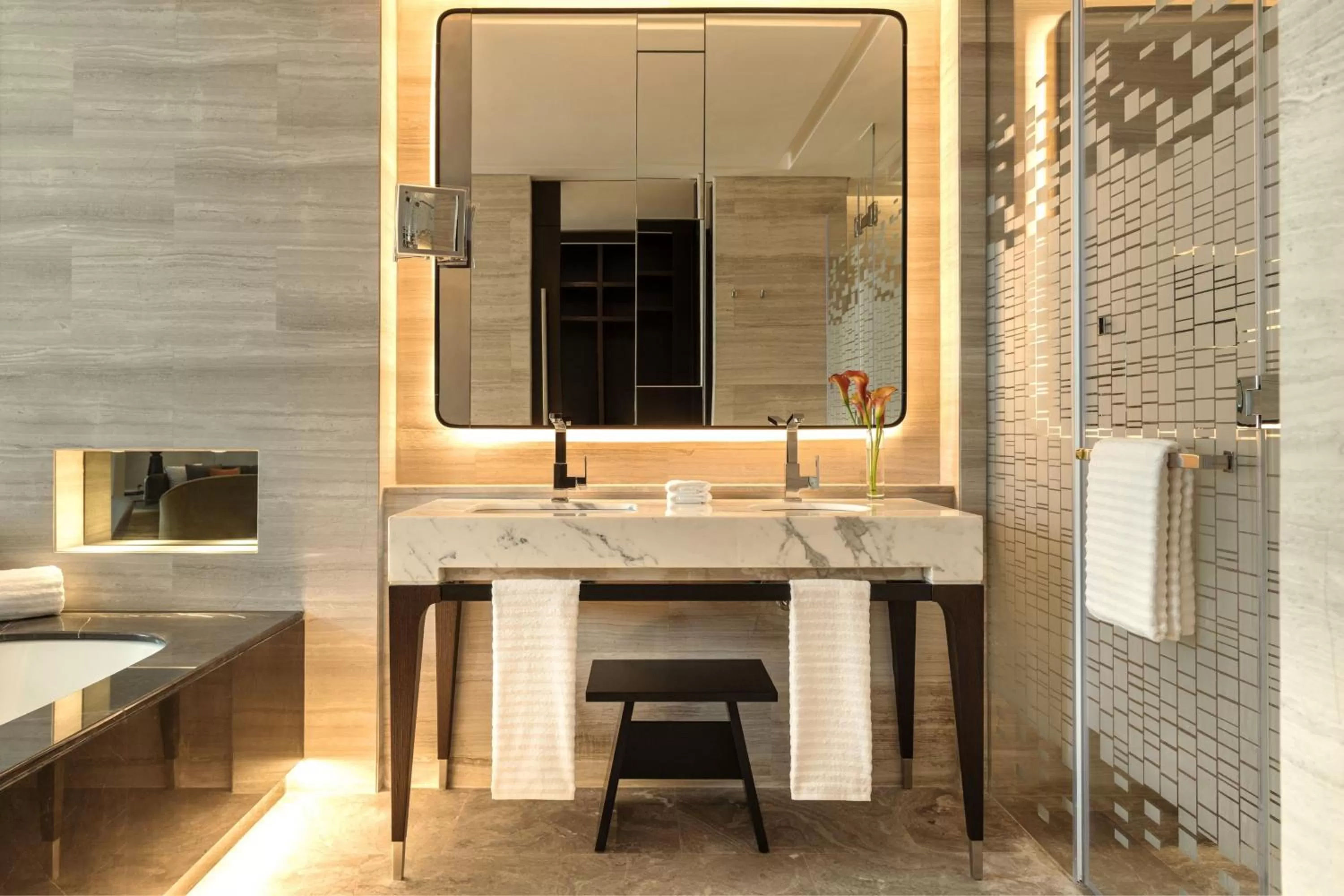 Bathroom in Le Royal Méridien Place Vendôme Lusail