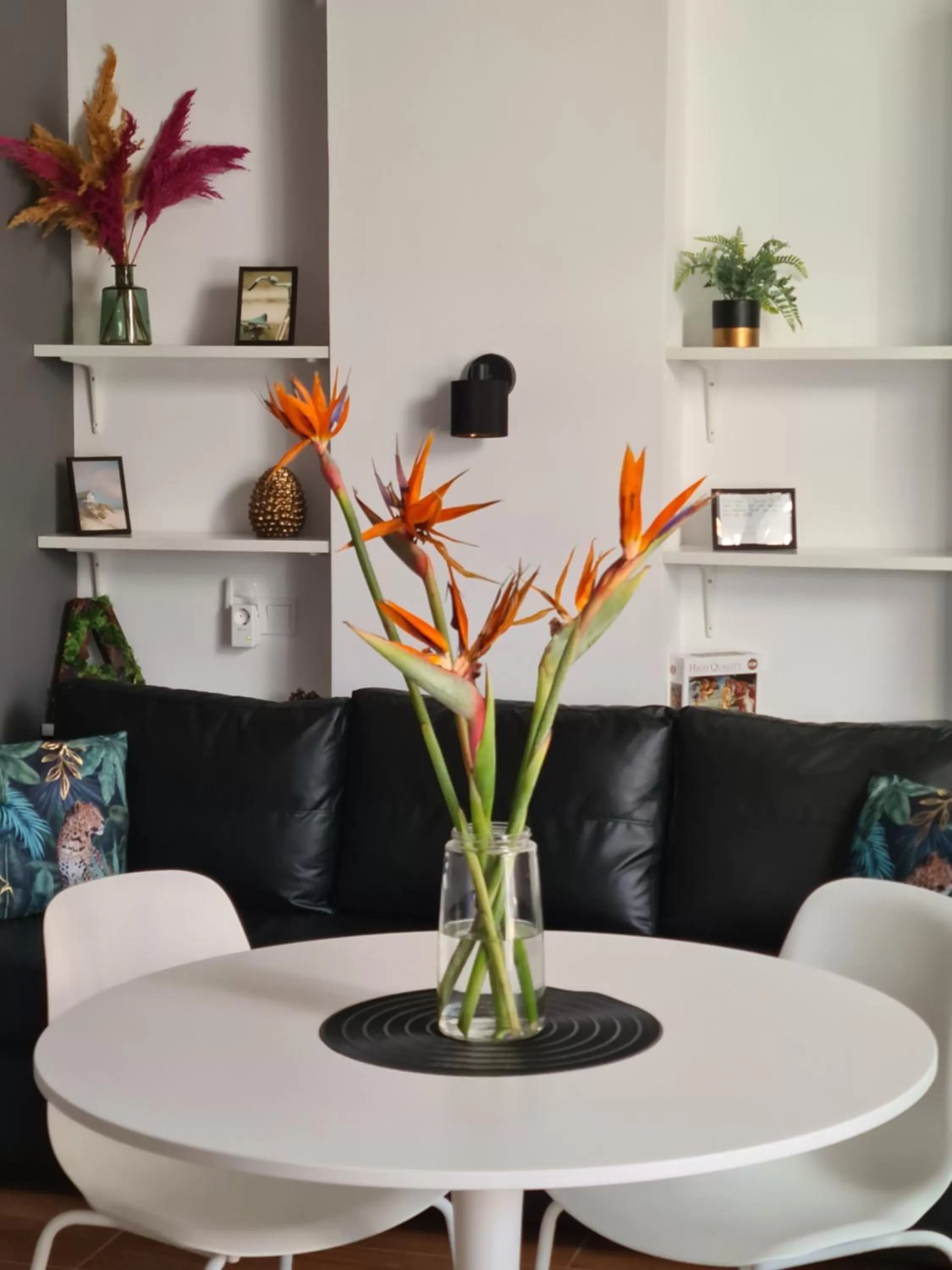 Seating area in Hlius Brand New Apartments