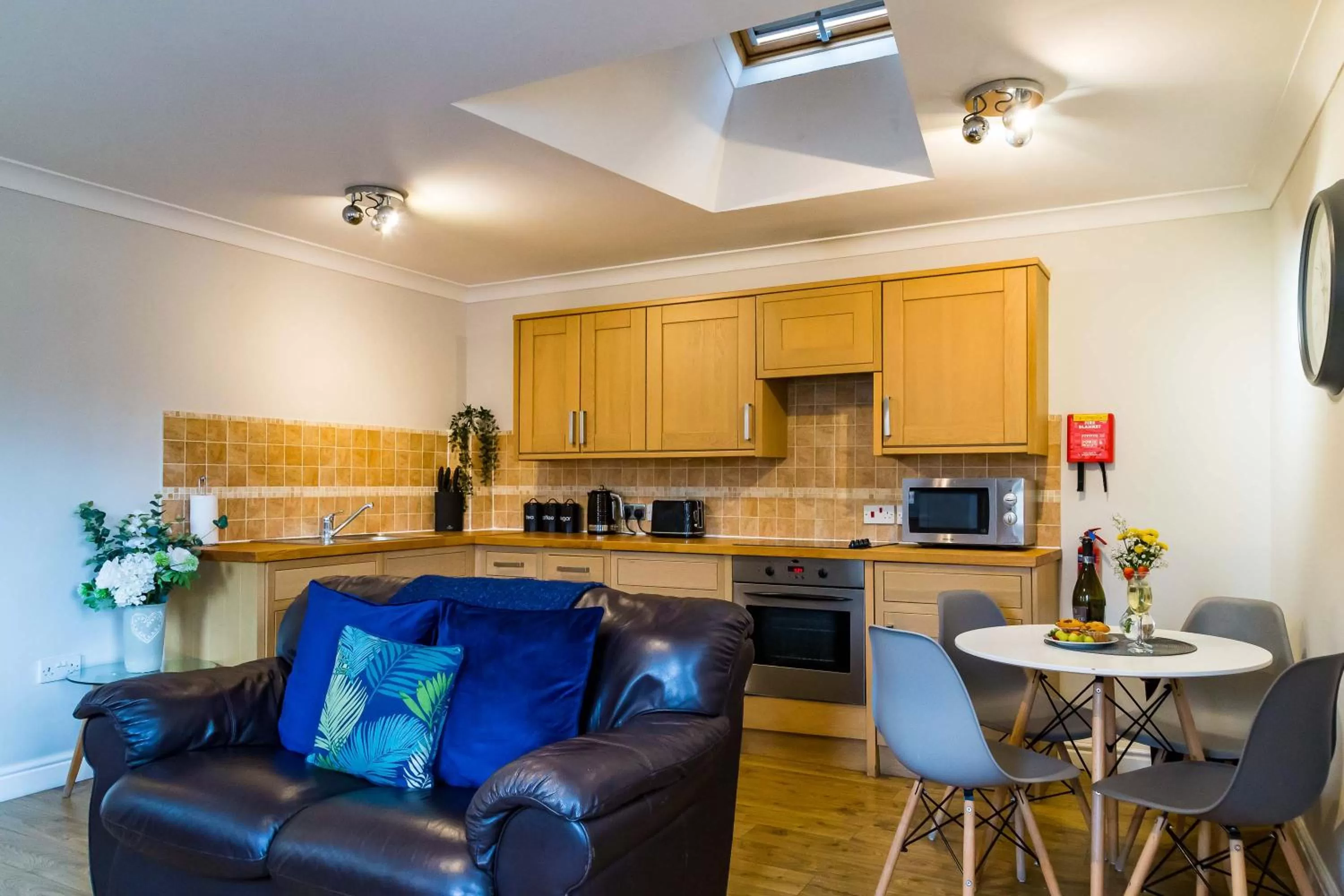 Kitchen or kitchenette in Goodramgate Apartments