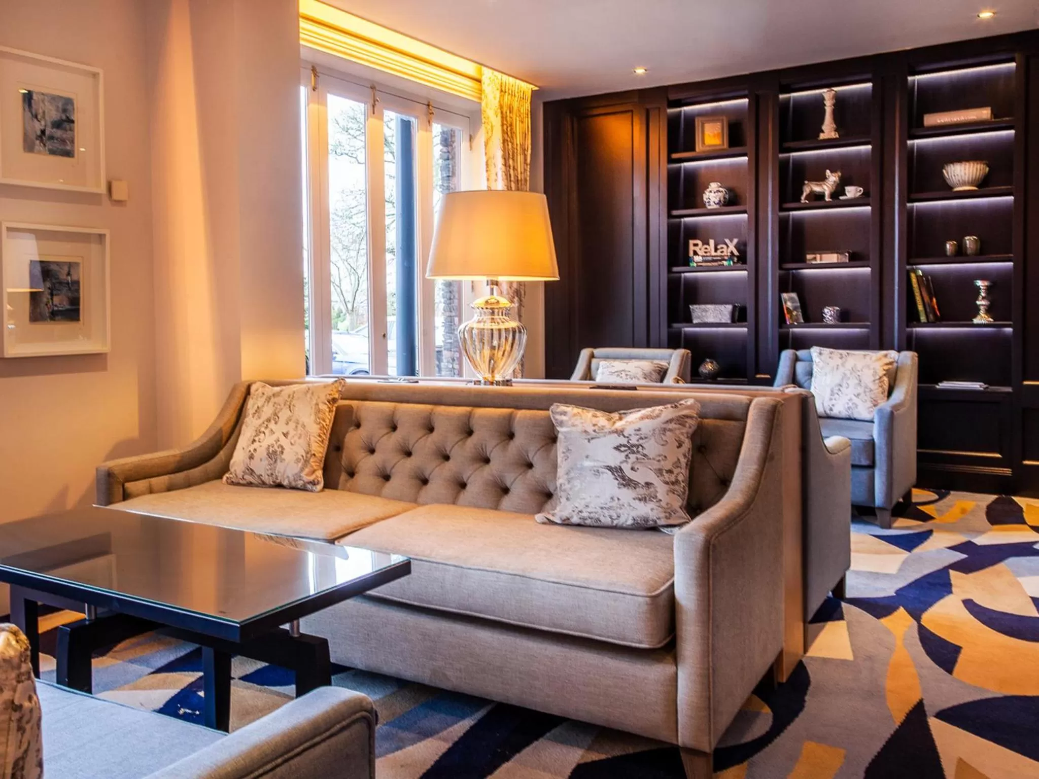 Lobby or reception in The Connacht Hotel