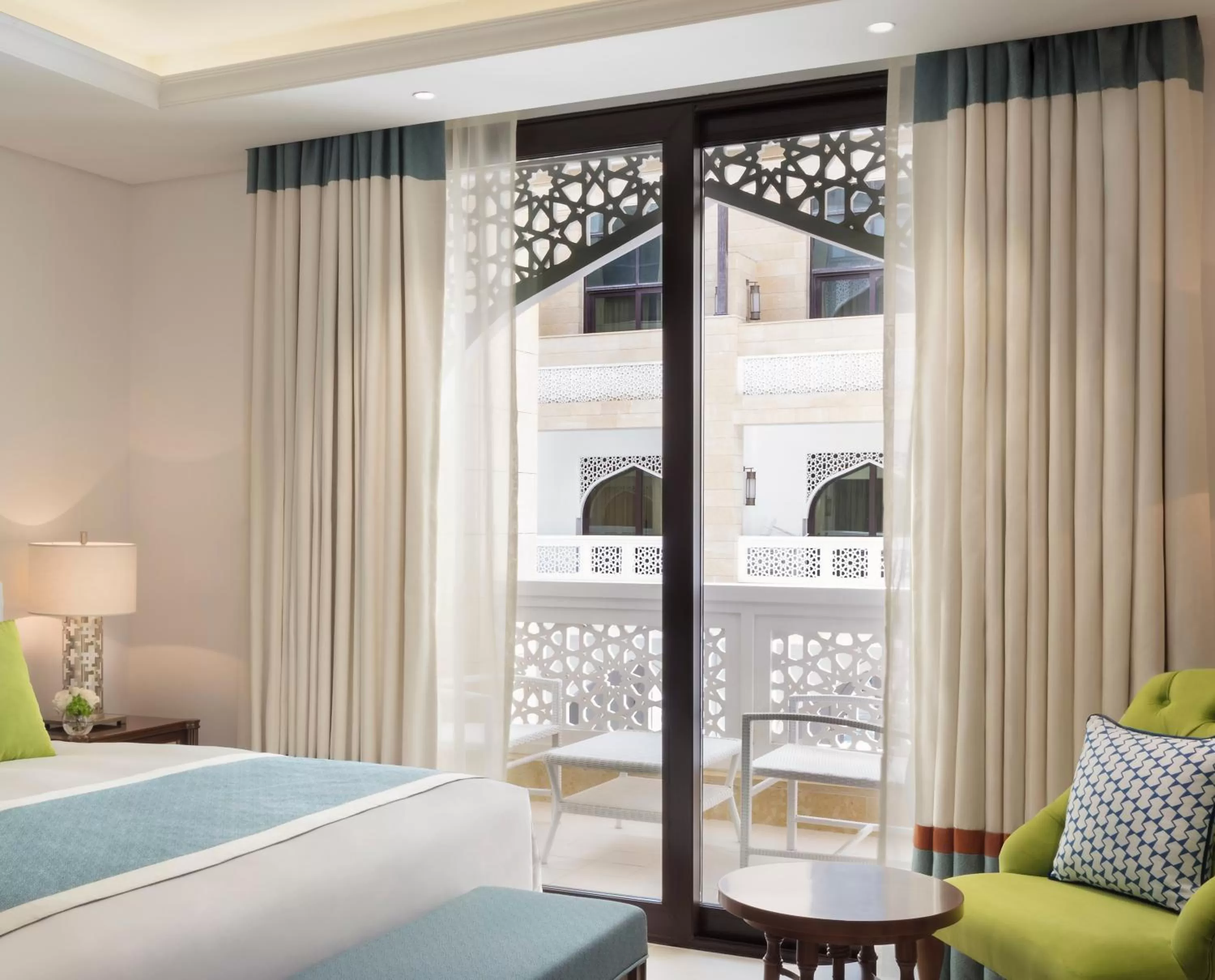 Bedroom, Bed in Al Najada Doha Hotel Apartments by Oaks