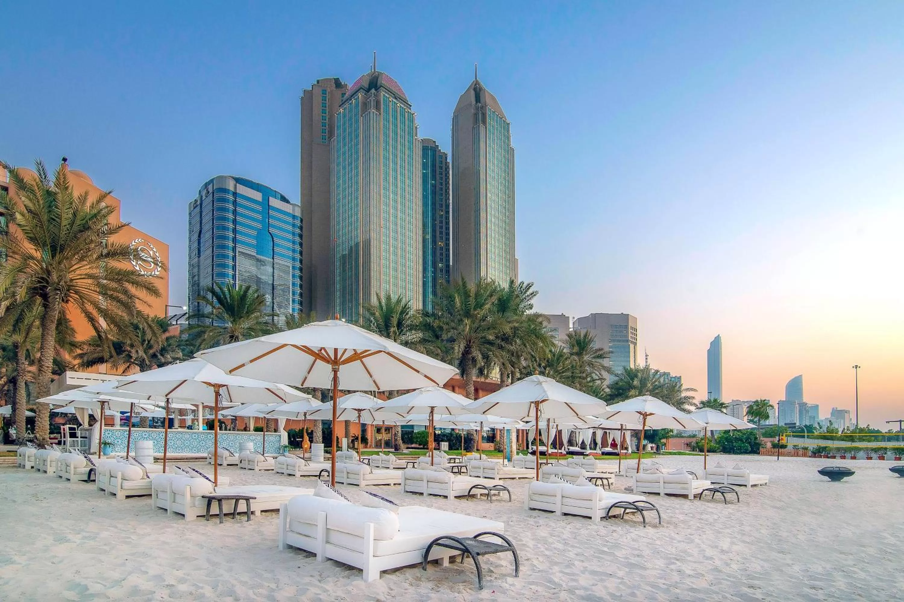 Beach in Sheraton Abu Dhabi Hotel & Resort