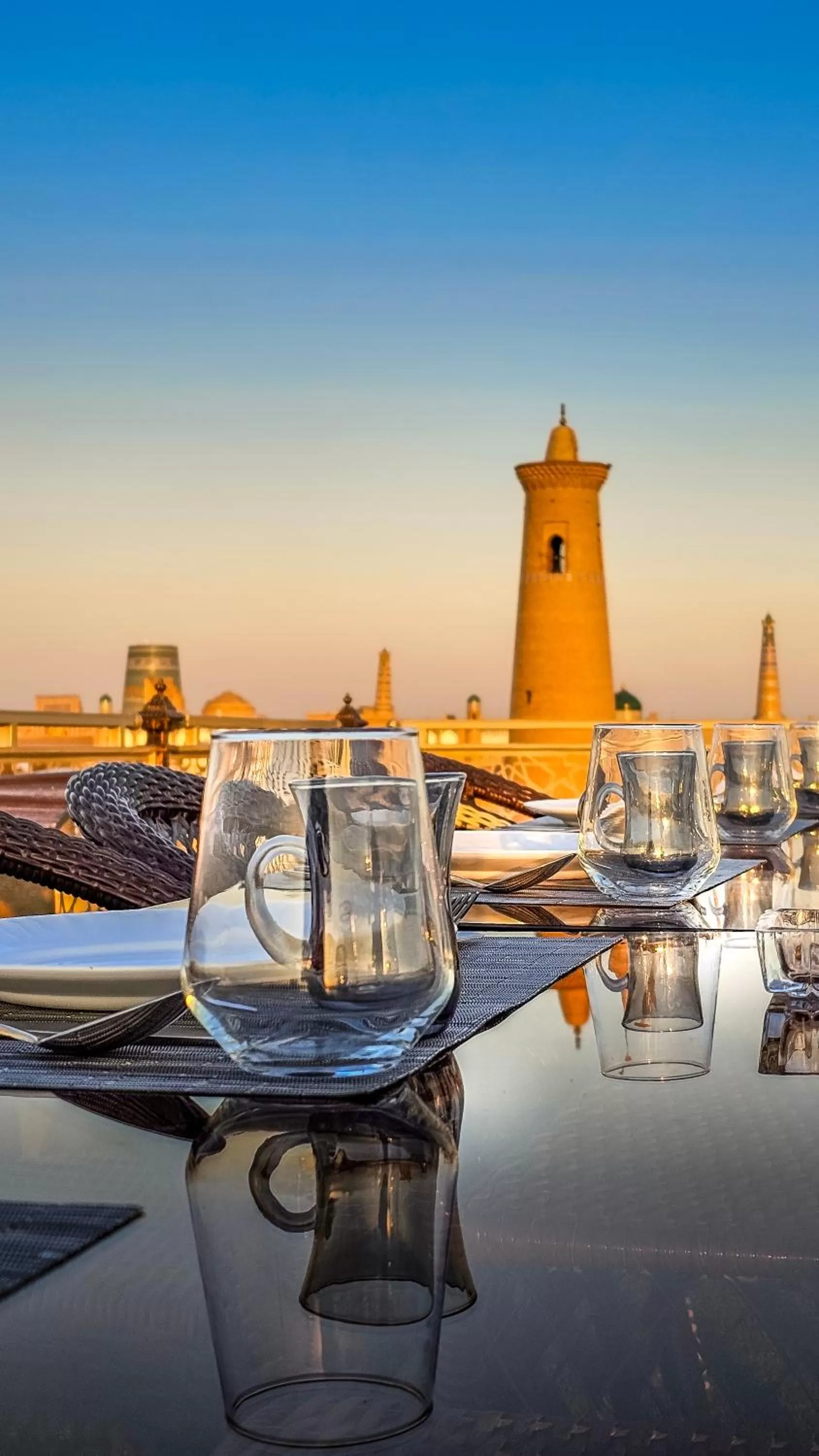 Swimming Pool in Hotel Bankir Khiva