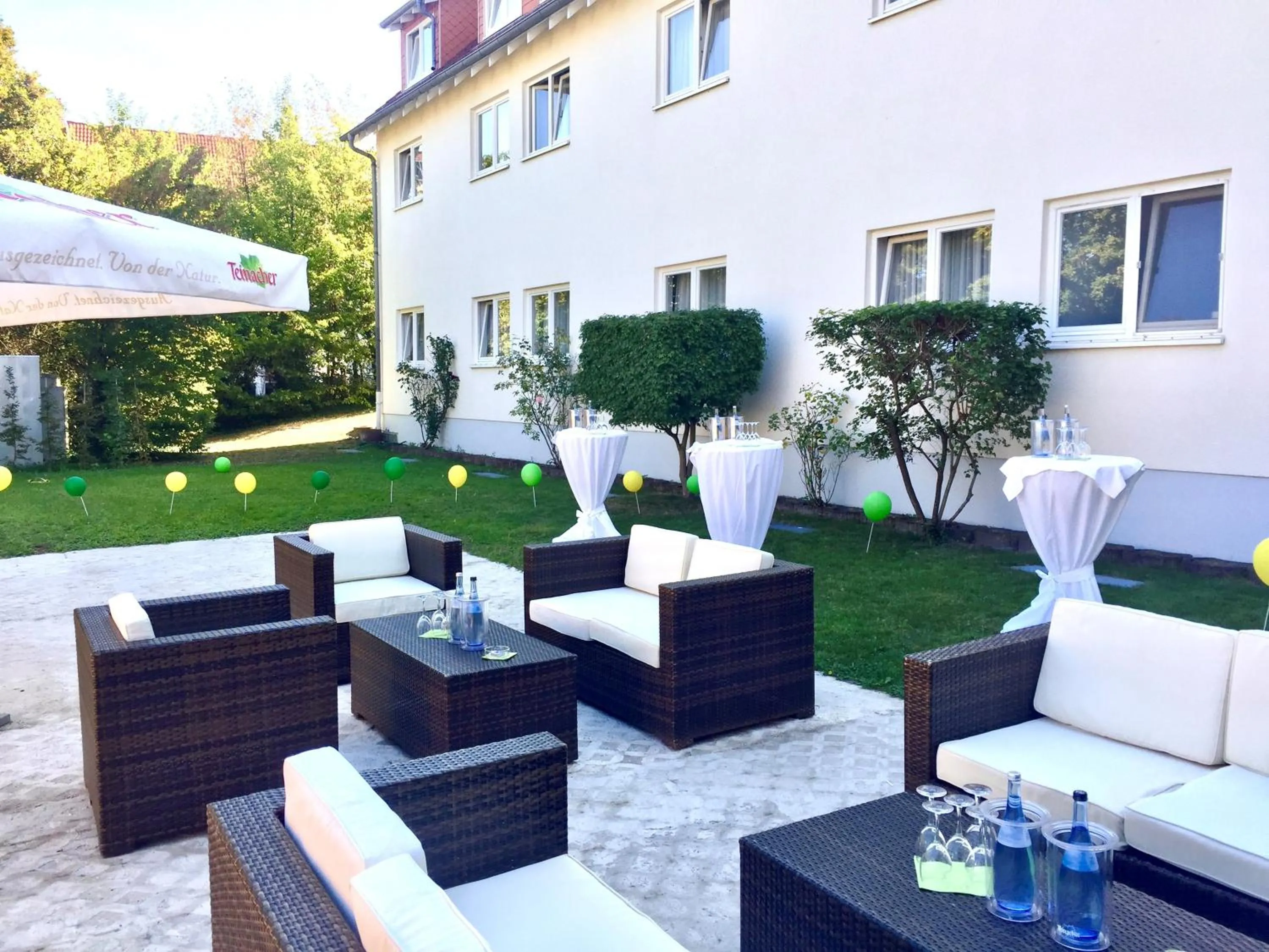 Garden in Hotel Ambiente Walldorf
