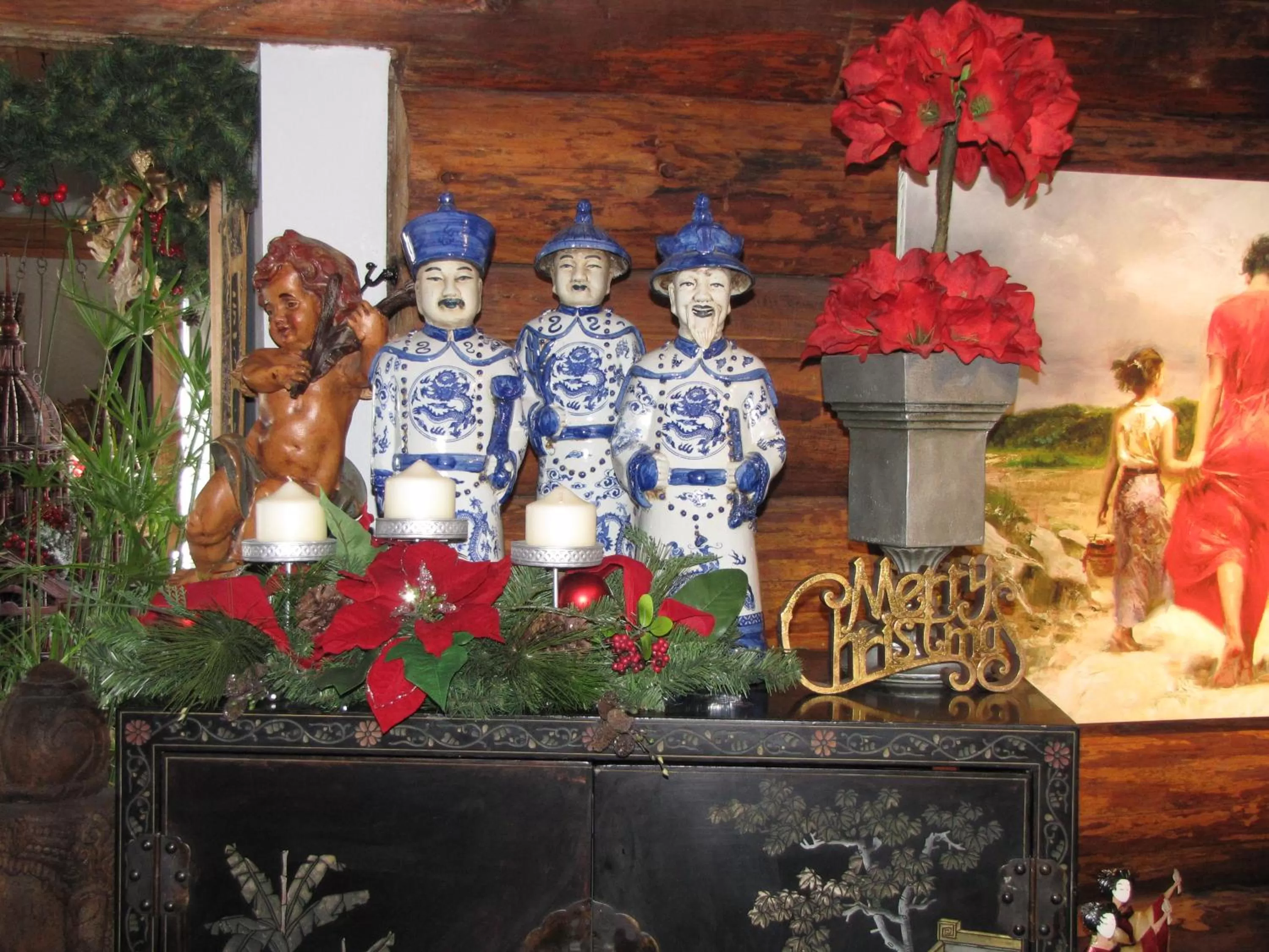 Decorative detail in Shambhala Bed and Breakfast