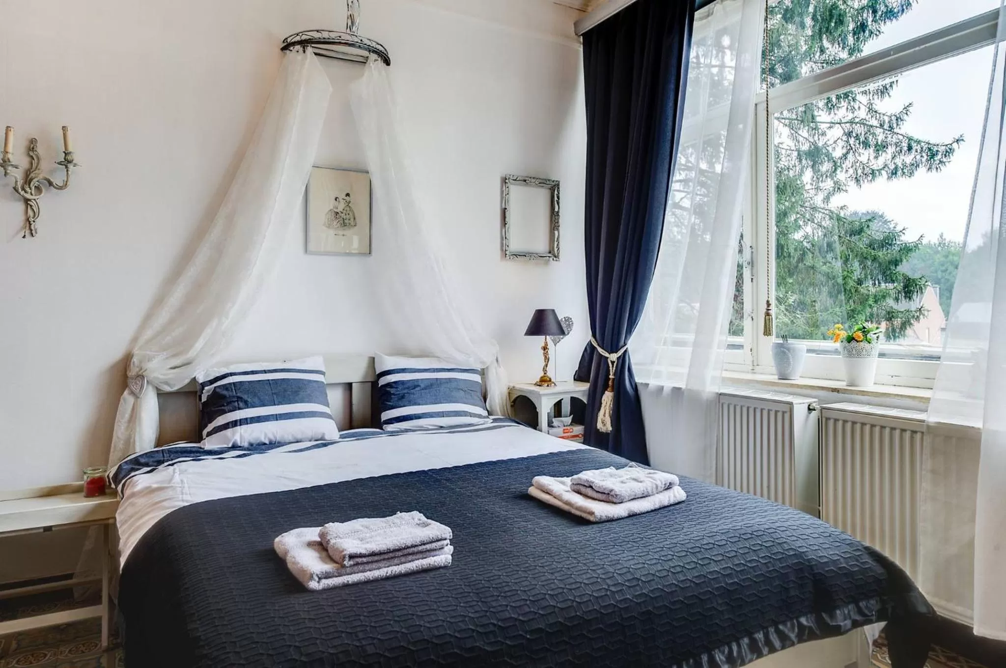 Bed in B&B Villa Belle Epoque