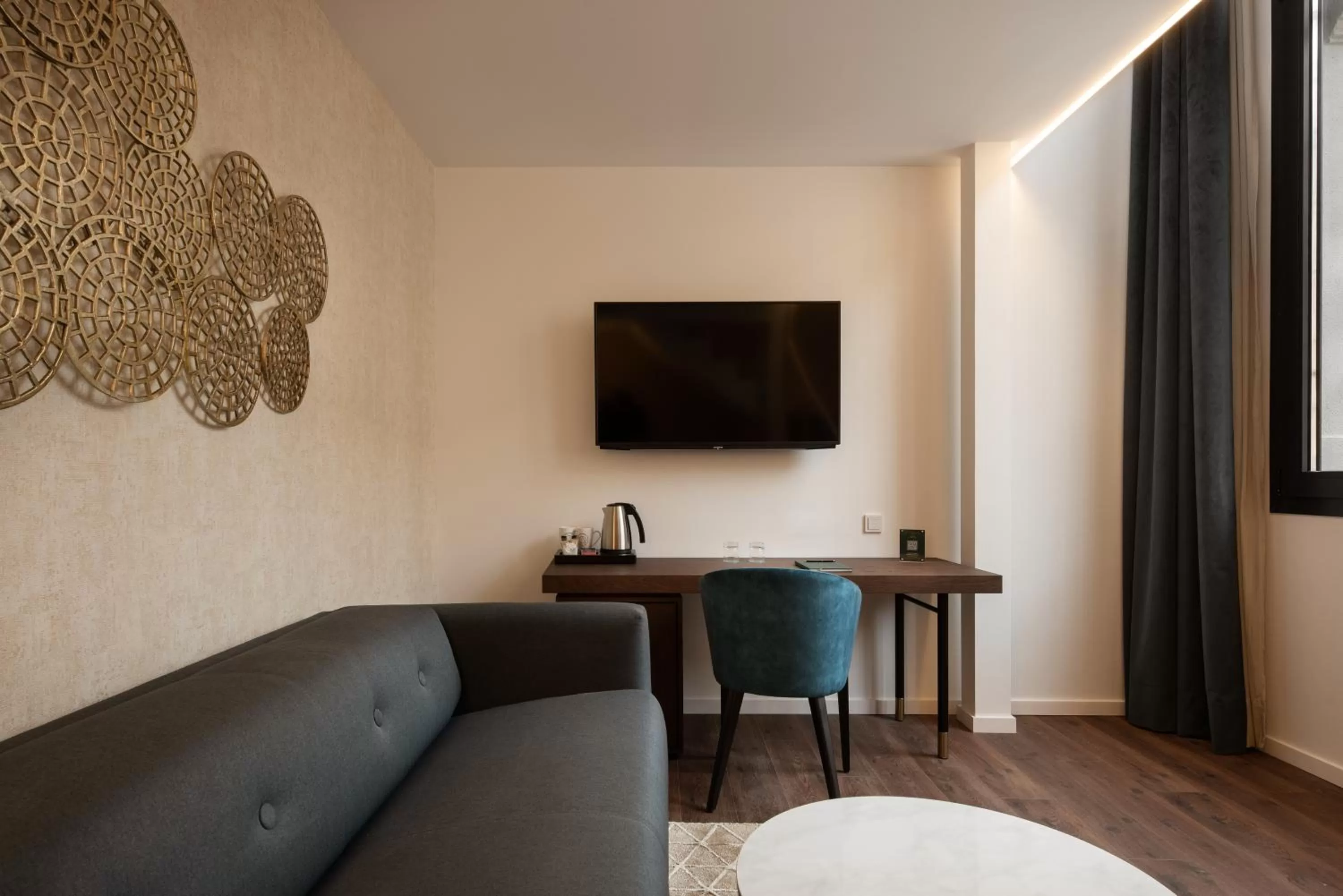 Living room in Áurea Palacio de Correos by Eurostars Hotel Company