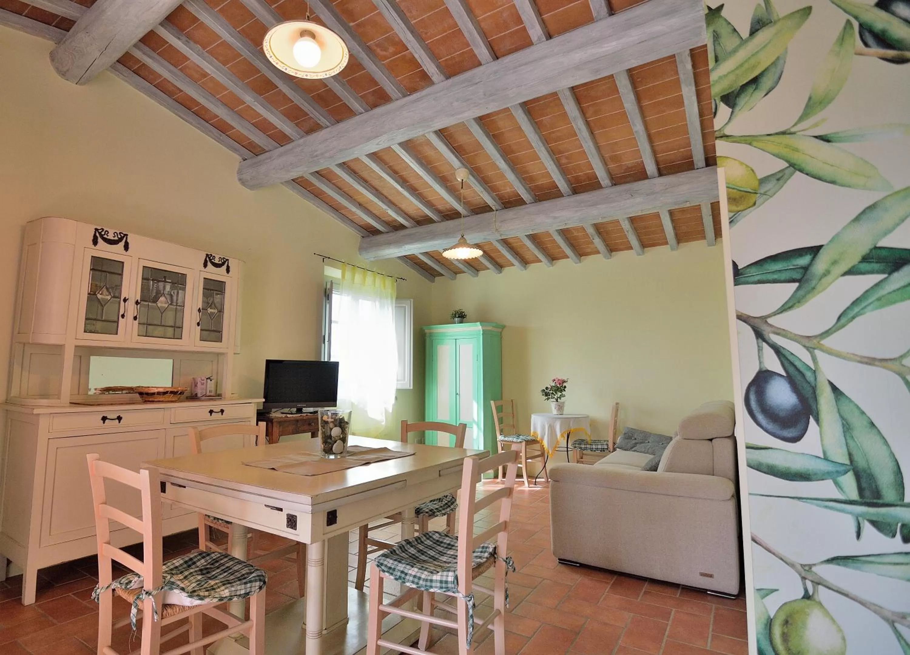 Living room, Seating Area in Podere Benintendi