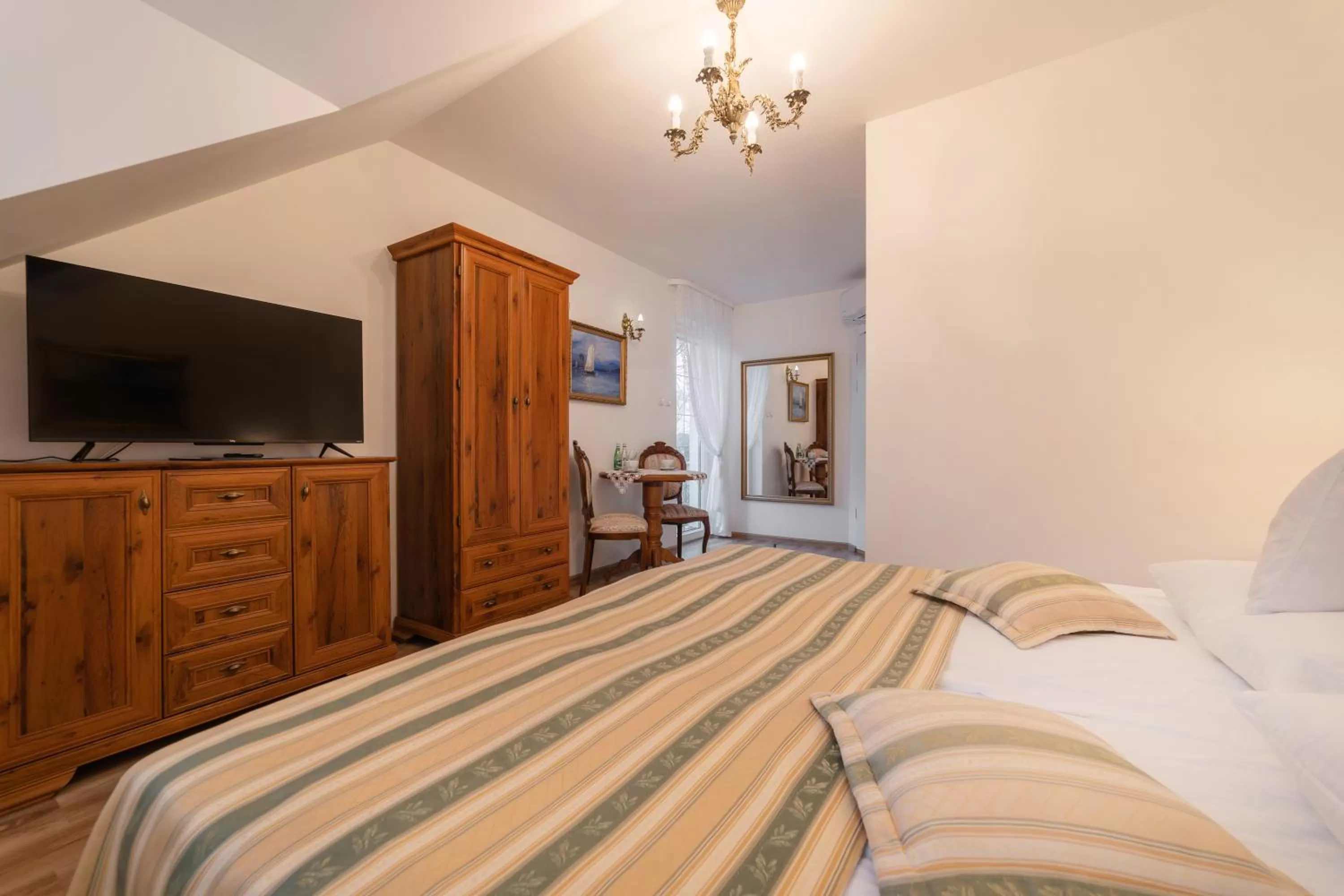 Bed in Pensjonat & Restauracja Admirał