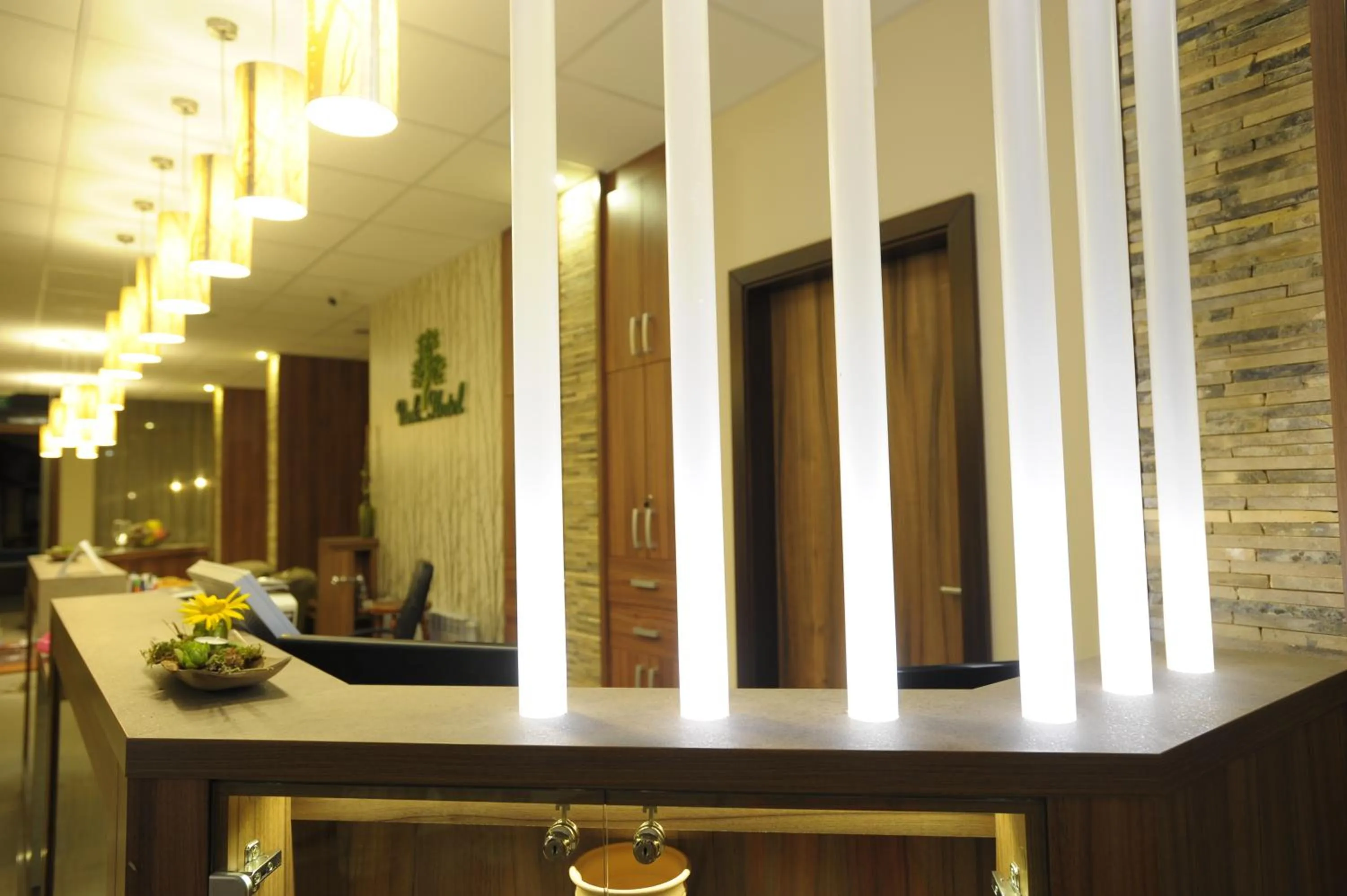 Lobby or reception in Park Hotel Gyula