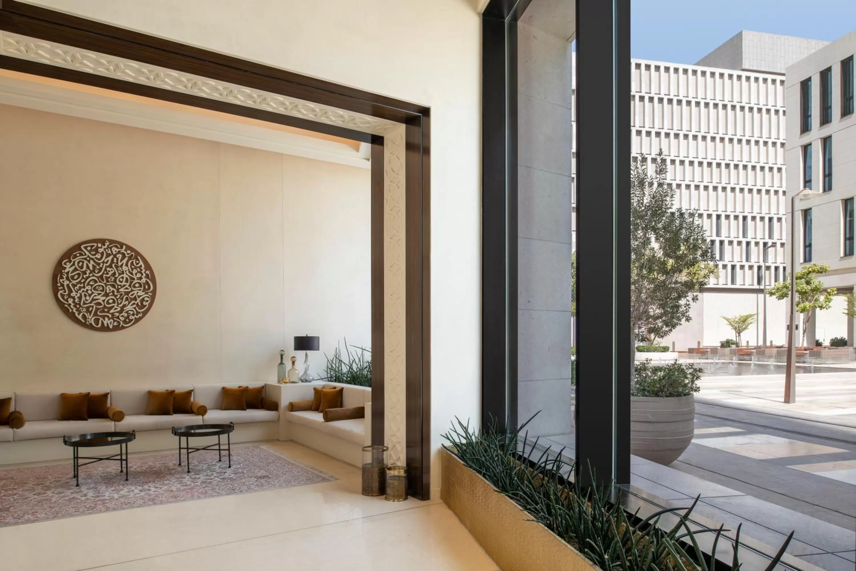 Lobby or reception in Alwadi Hotel Doha - MGallery Collection