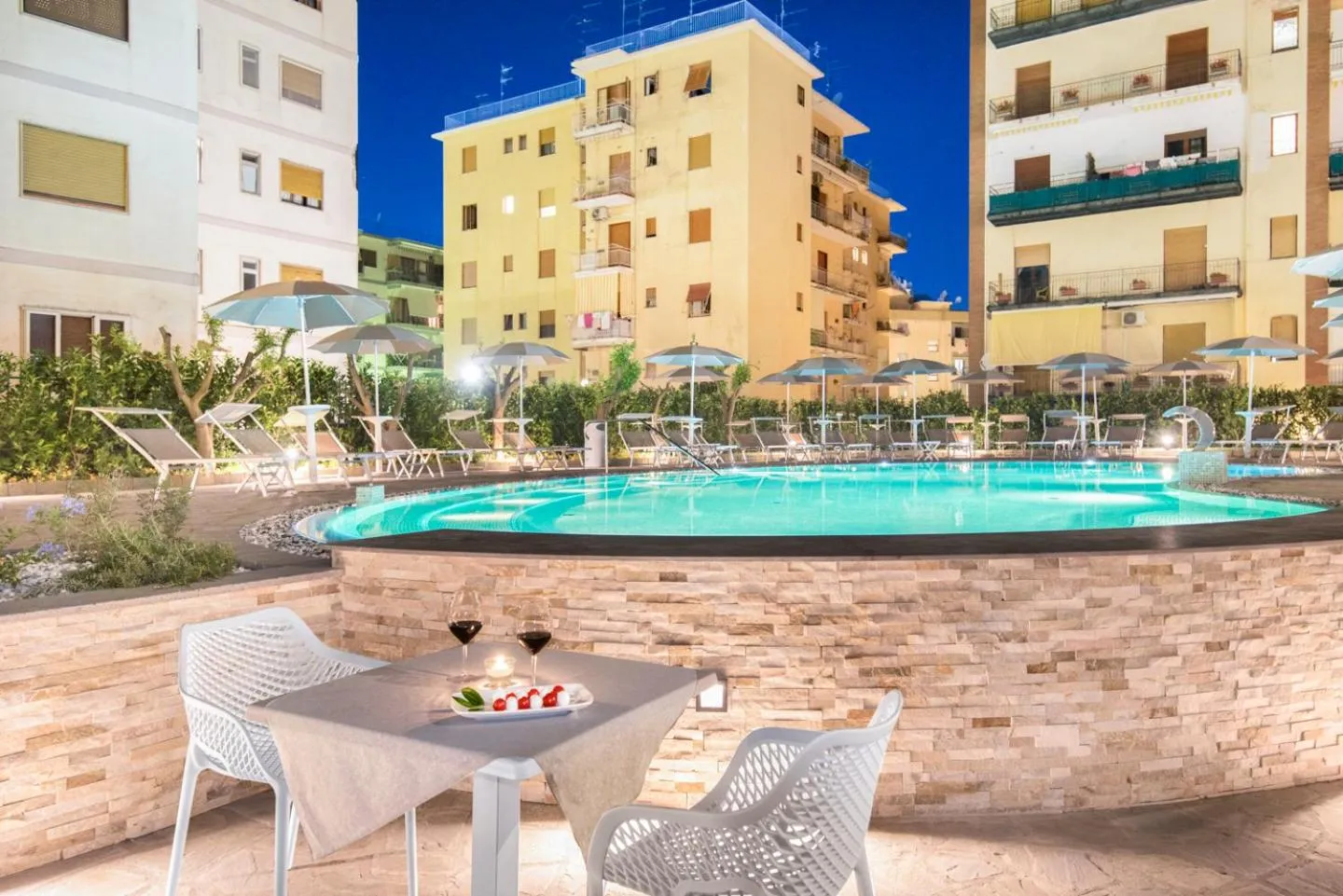 Sunset in Hotel Leone