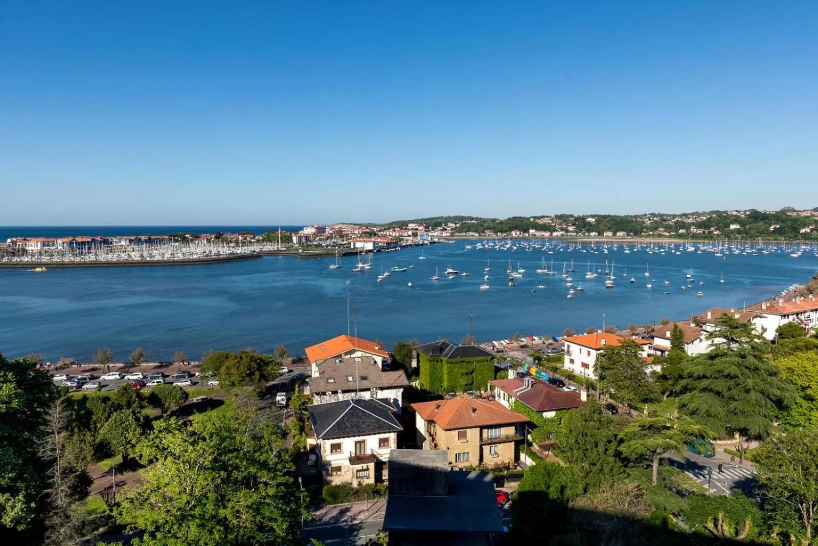 Sea view in Parador de Hondarribia