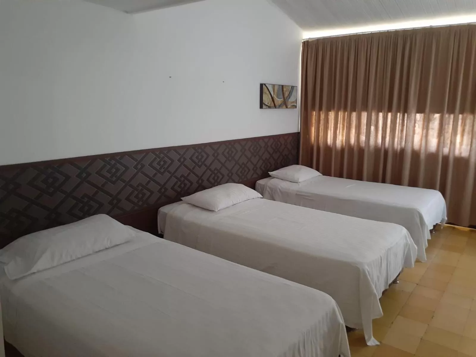 Bed in Hotel Gimaura