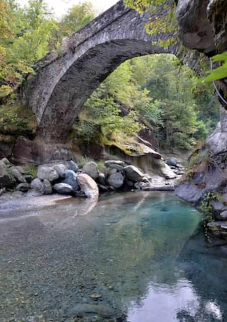 Natural landscape in Medieval Hamlet Malpertus