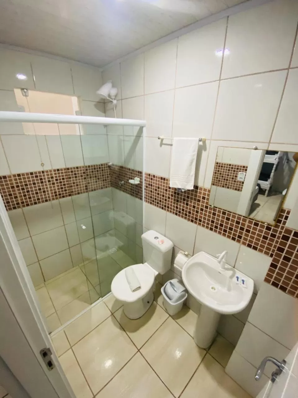 Bathroom in Pousada Caminho Dos Sonhos