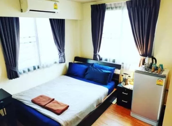 Bed in The Cube Sathorn Boutique Hotel