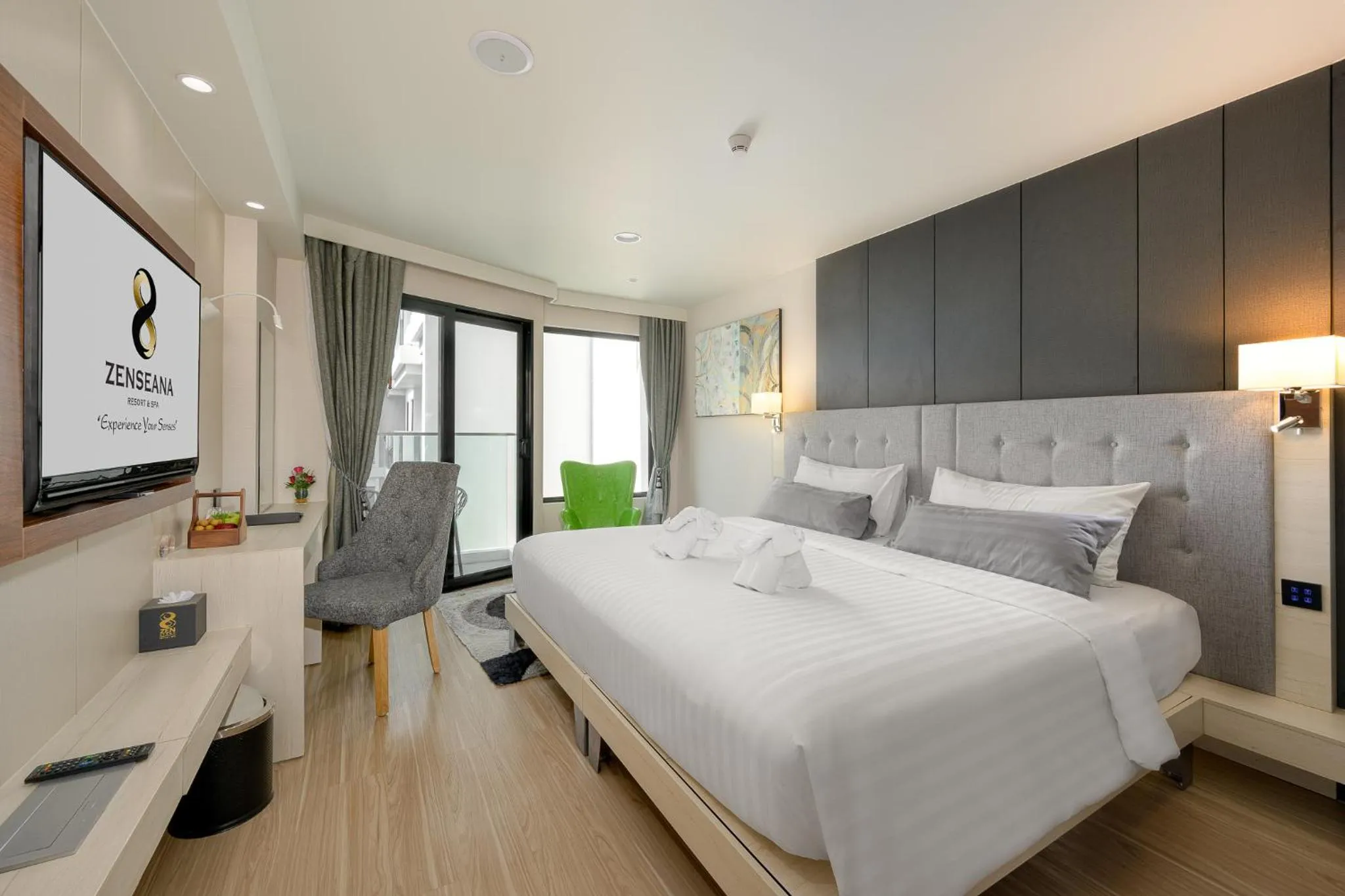 Bed in Zenseana Resort & Spa - Patong, Phuket